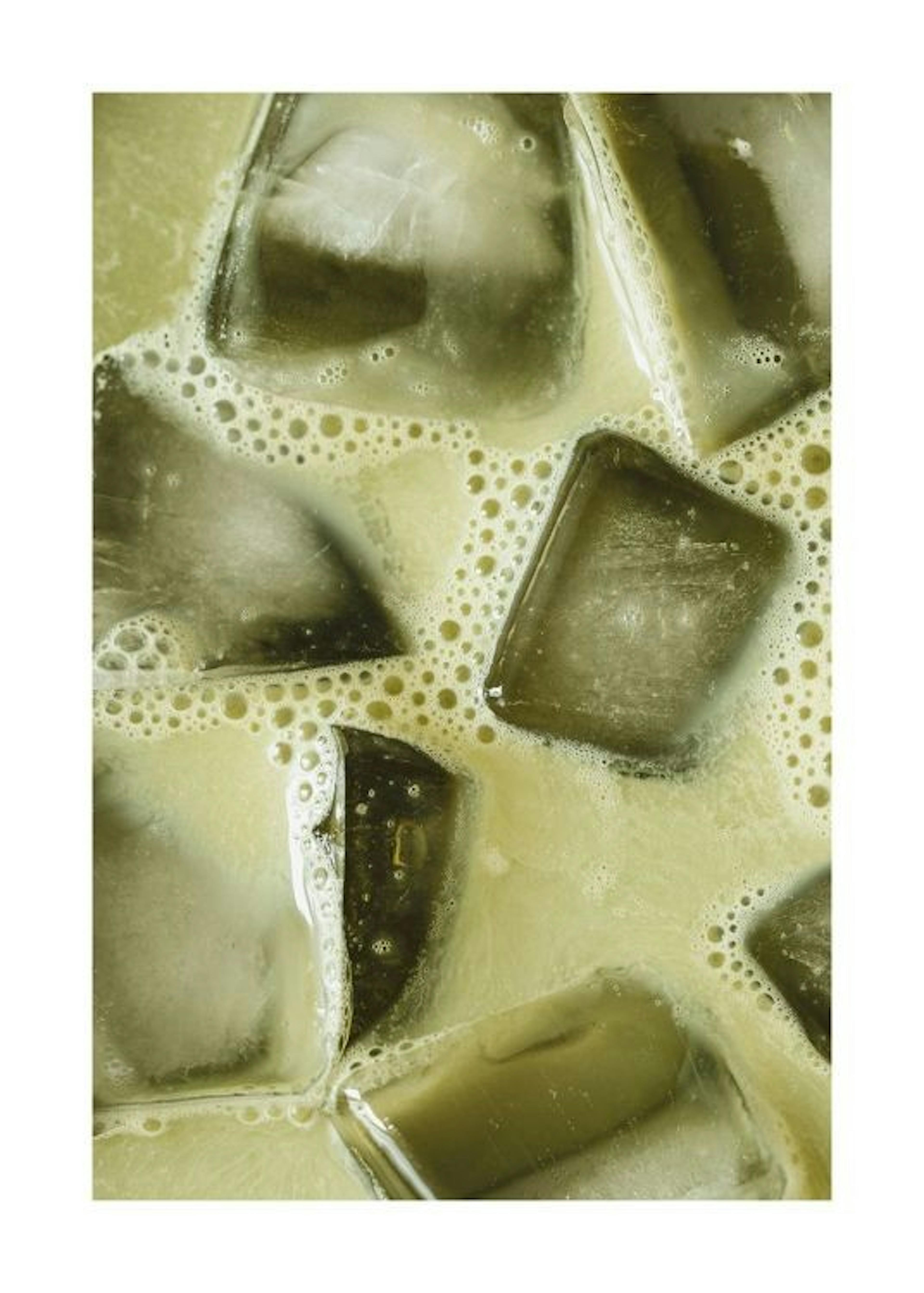 Iced Matcha Latte Plakát 0