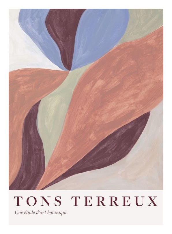 Prints - Tons Terreux No2 Print (50x70 cm) - Abstract art prints