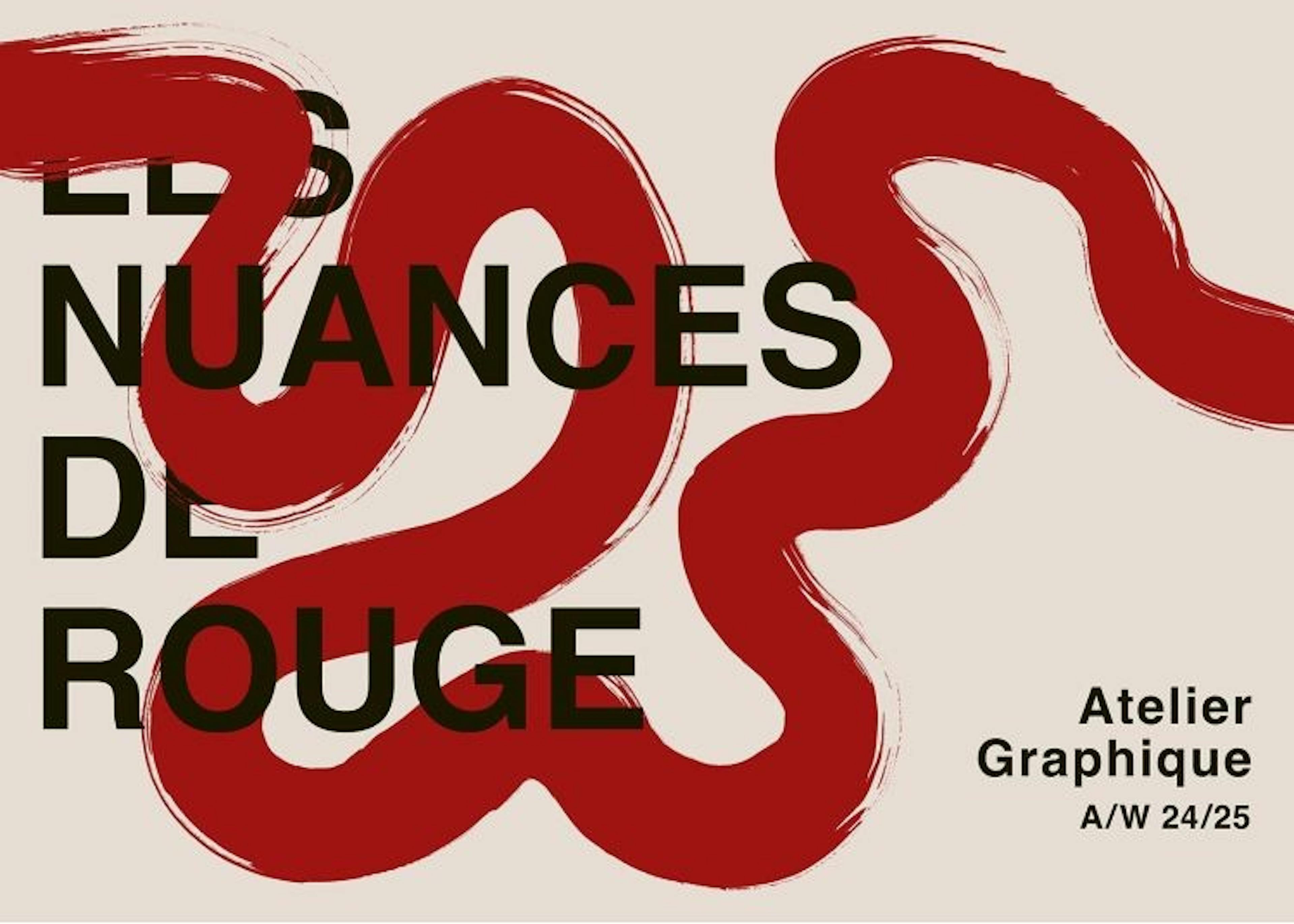 Les Nuances De Rouge Affiche