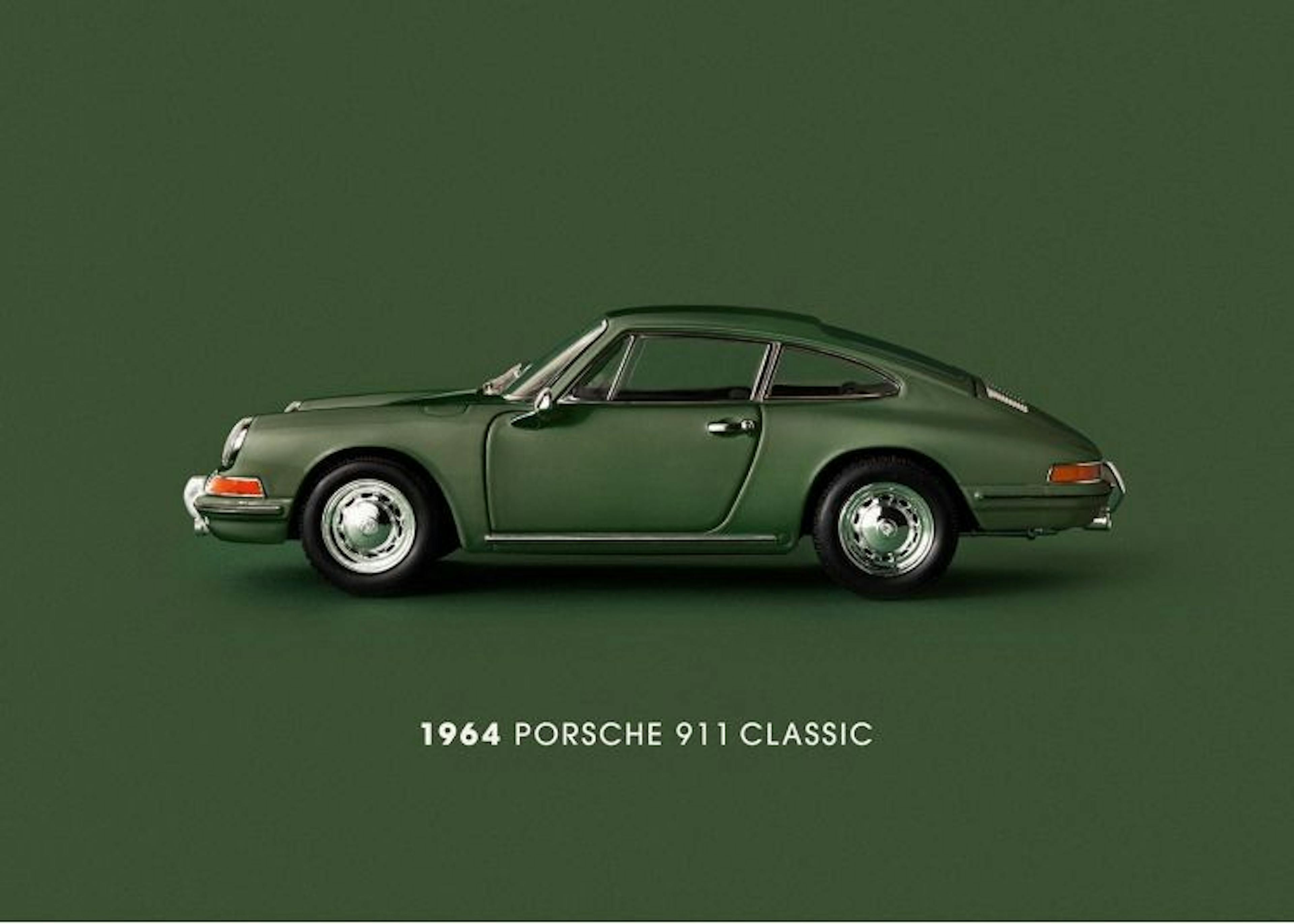 911 Classic Green Poster 0