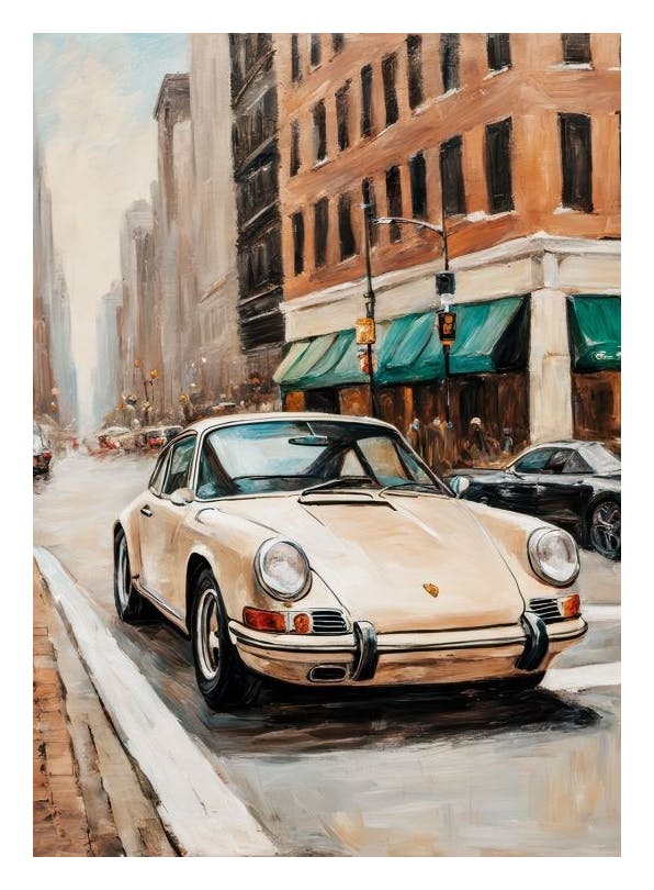 Beige Nostalgia Poster (30x40 cm) - Poster