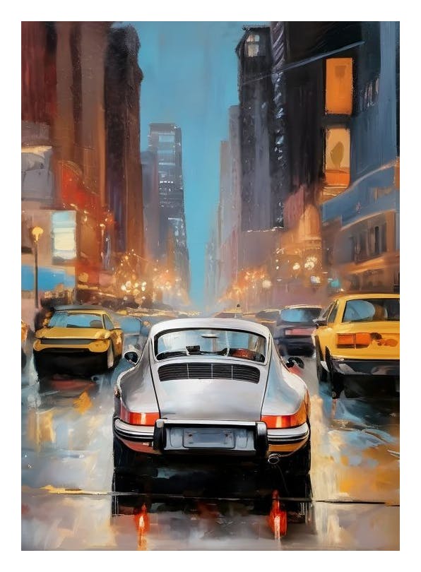 Prints - Urban Speed Print (50x70 cm) - New York posters