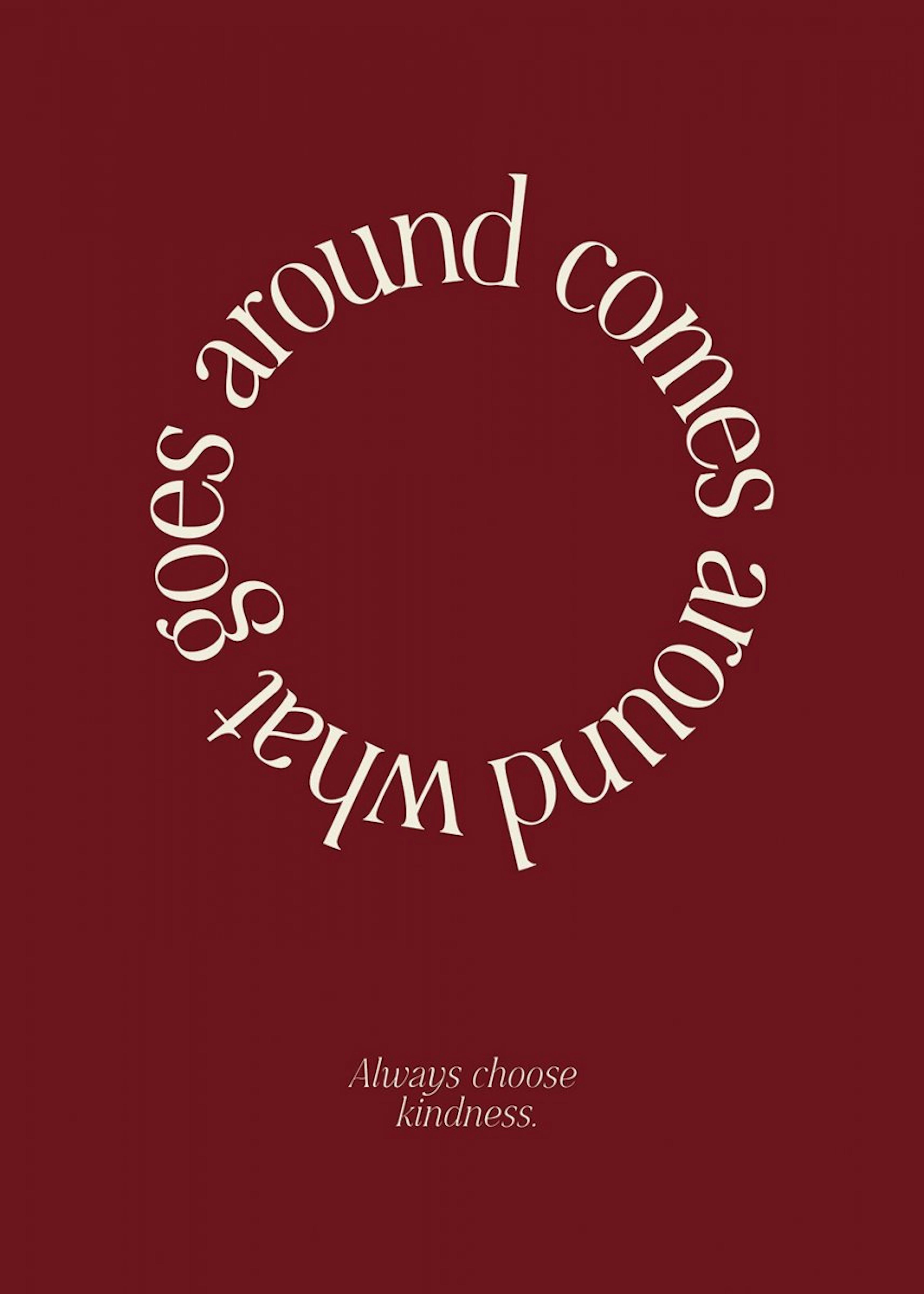 Always Choose Kindness Poster 0