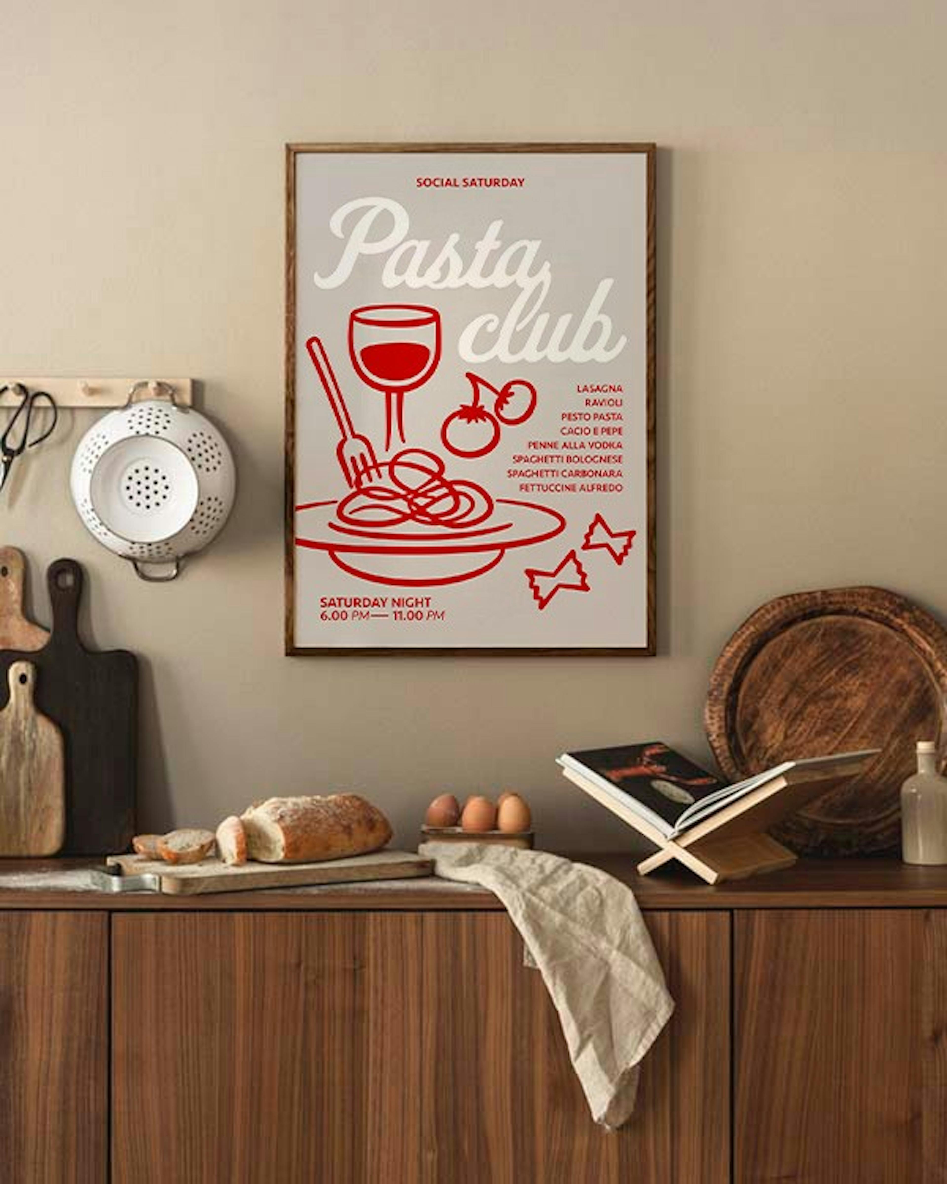 Pasta Club Plakat