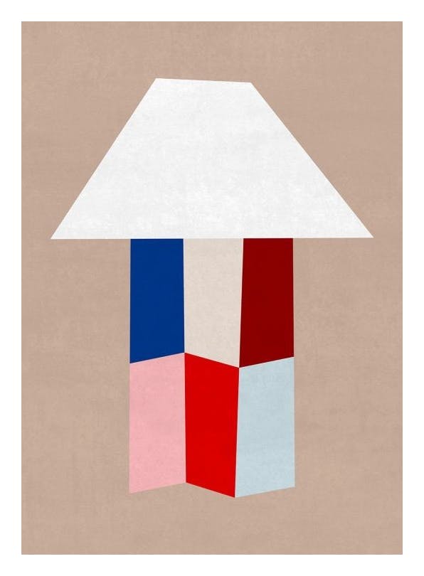 Graphic Lamp Affiche (40x50 cm) - Affiches art graphique