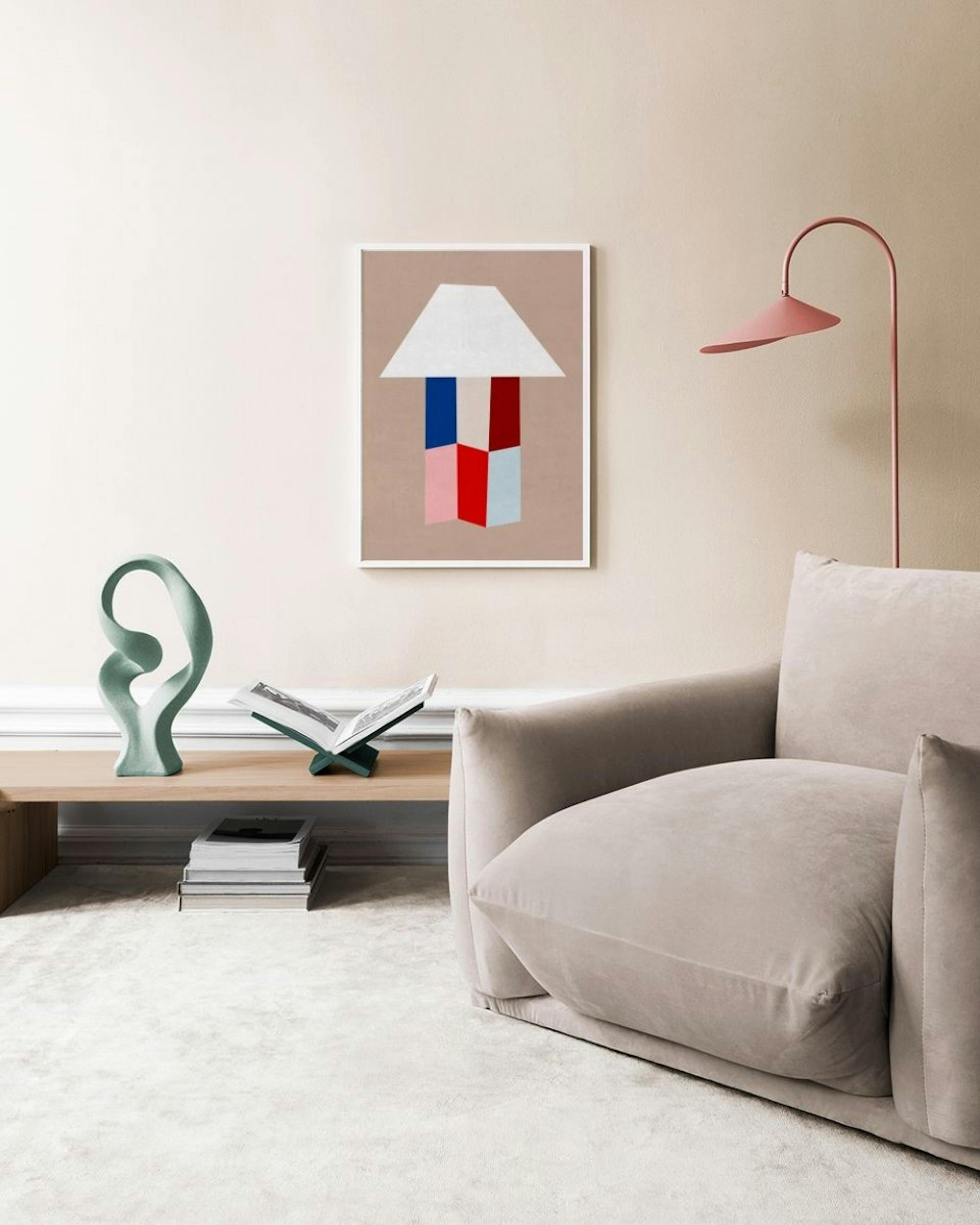 Graphic Lamp Juliste