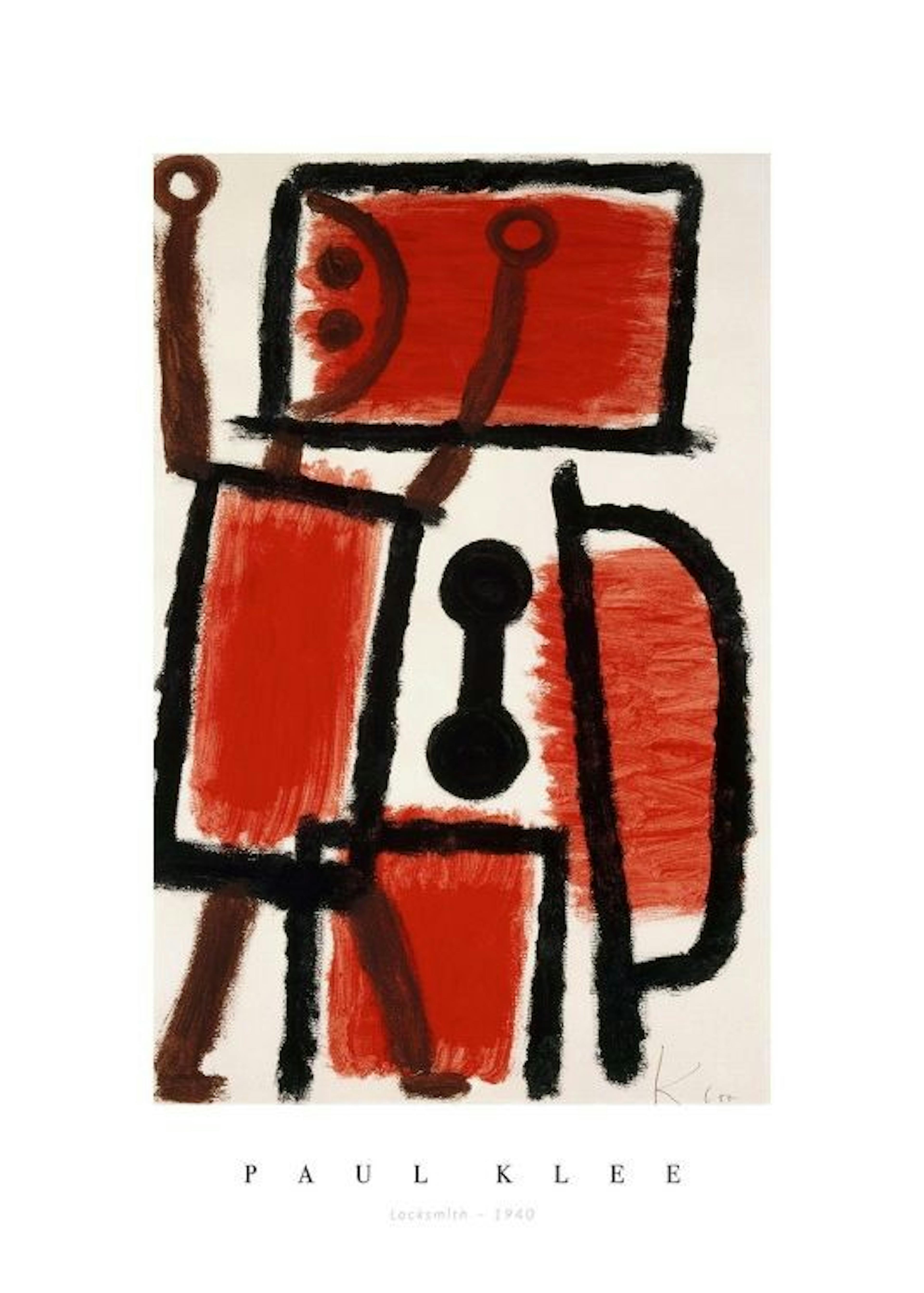 Paul Klee - Locksmith Plakát 0