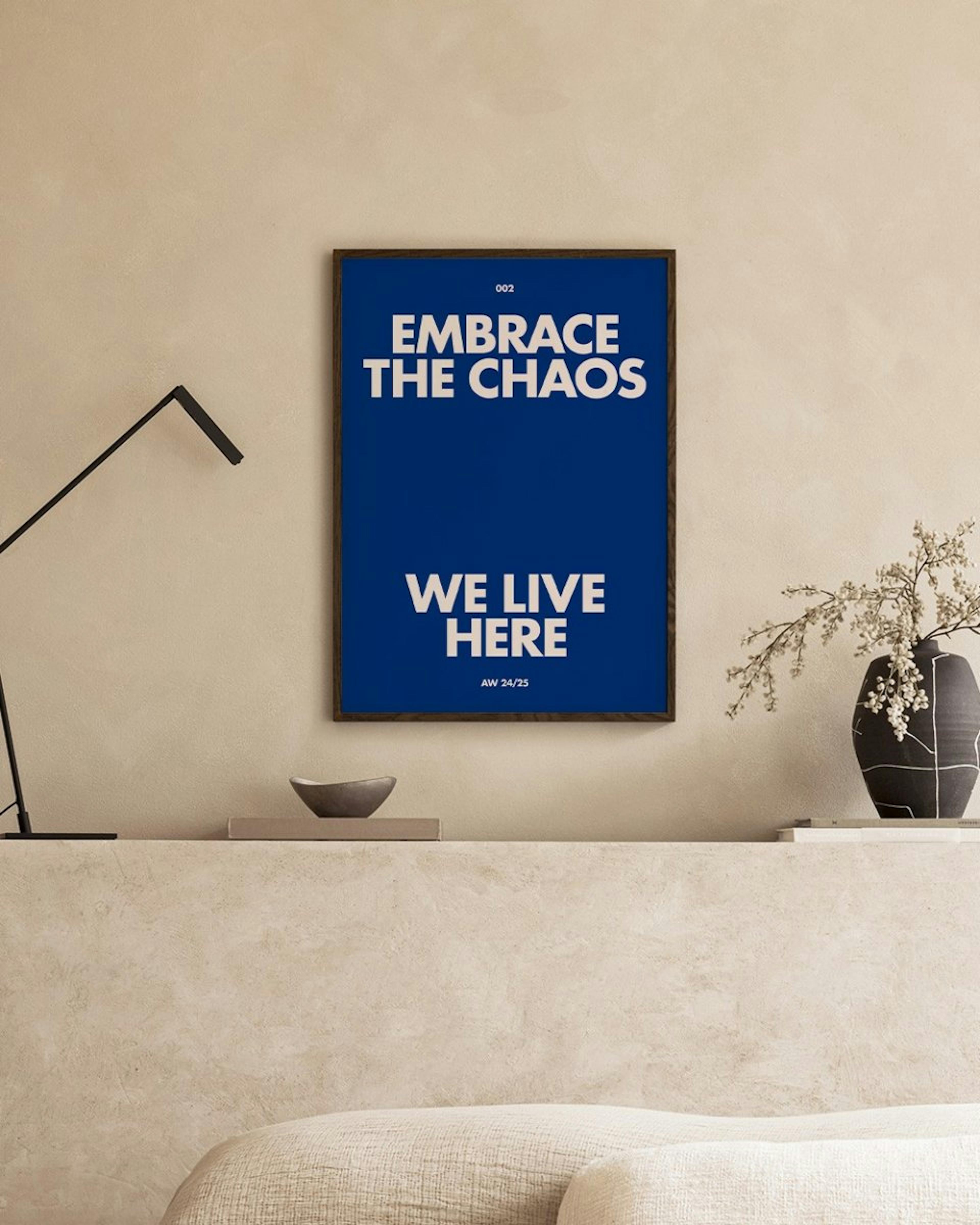 Embrace the Chaos Affiche