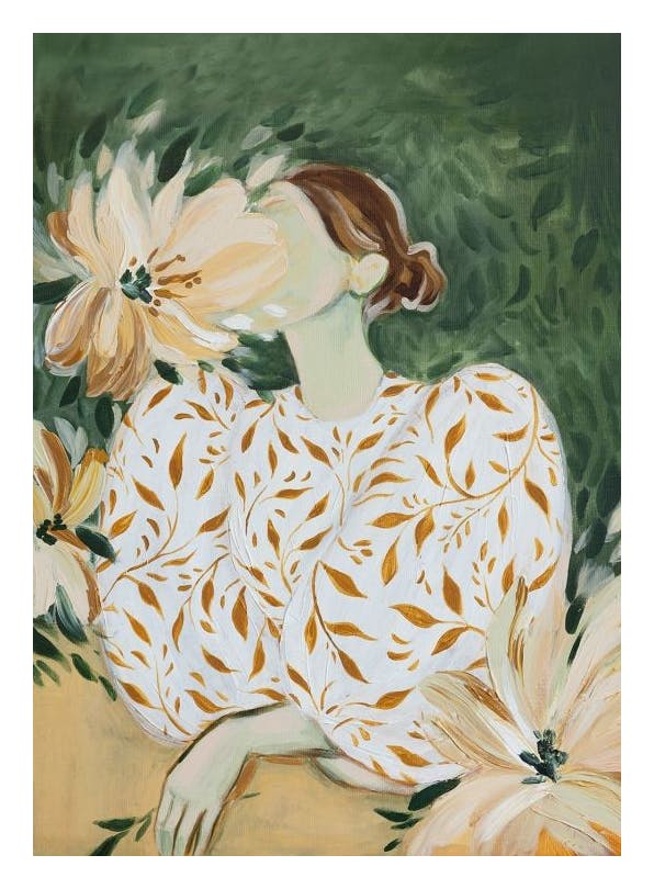 Prints - Rustic Garden Portrait Print (30x40 cm) - Paintings