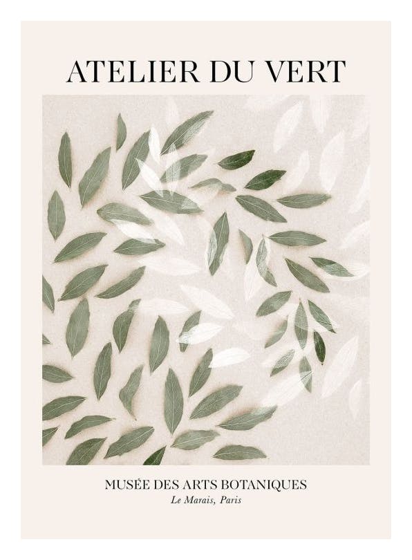 Atelier du Vert Print (30x40 cm)