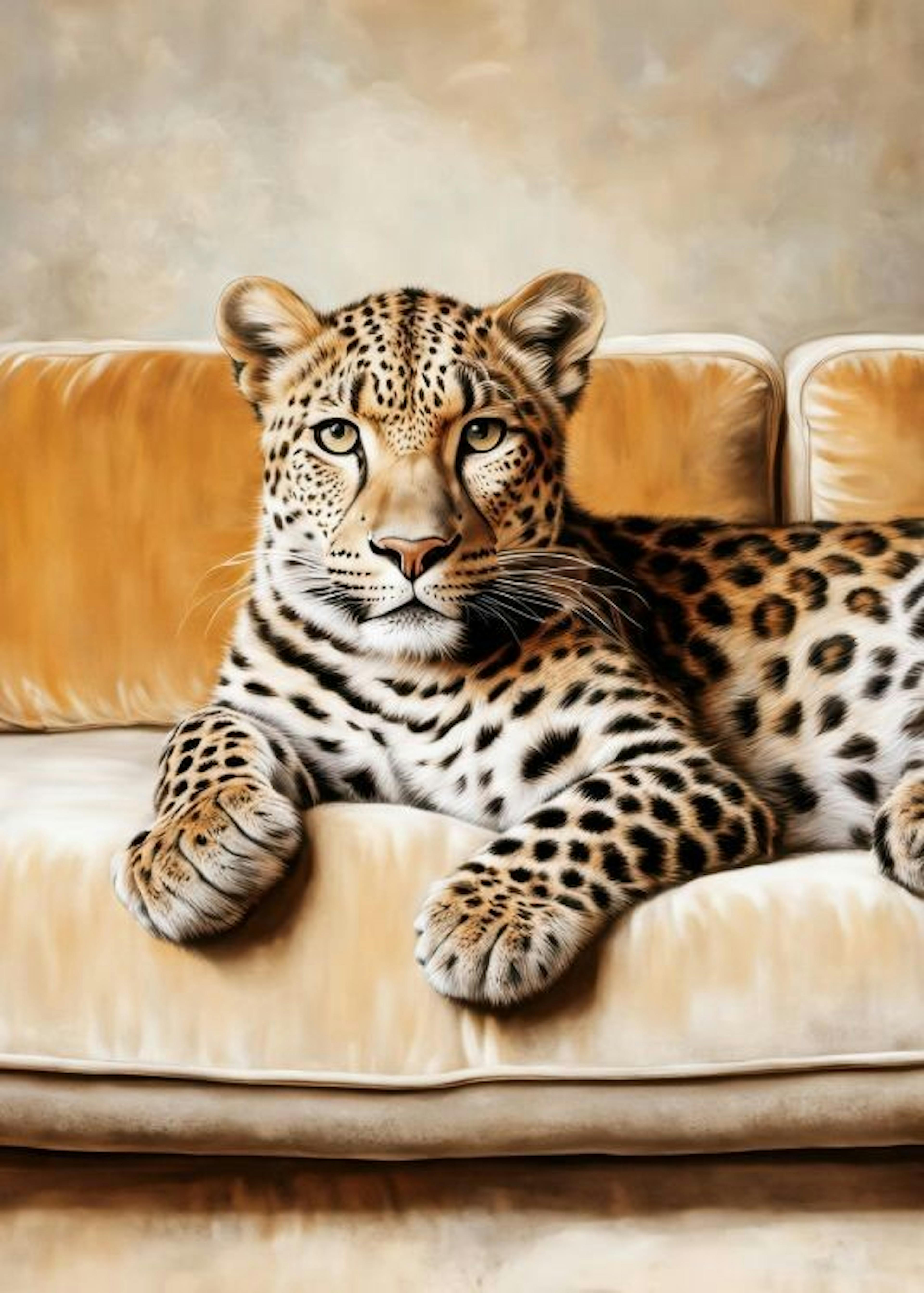 Luxurious Leopard Plakat 0