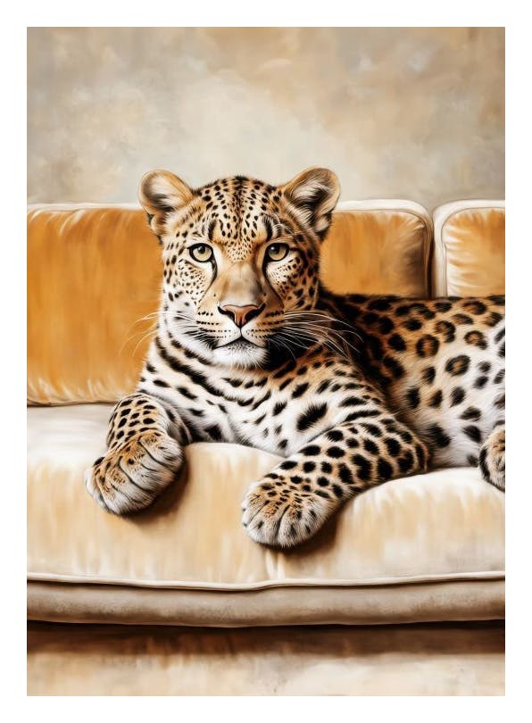 Luxurious Leopard Print (30x40 cm)