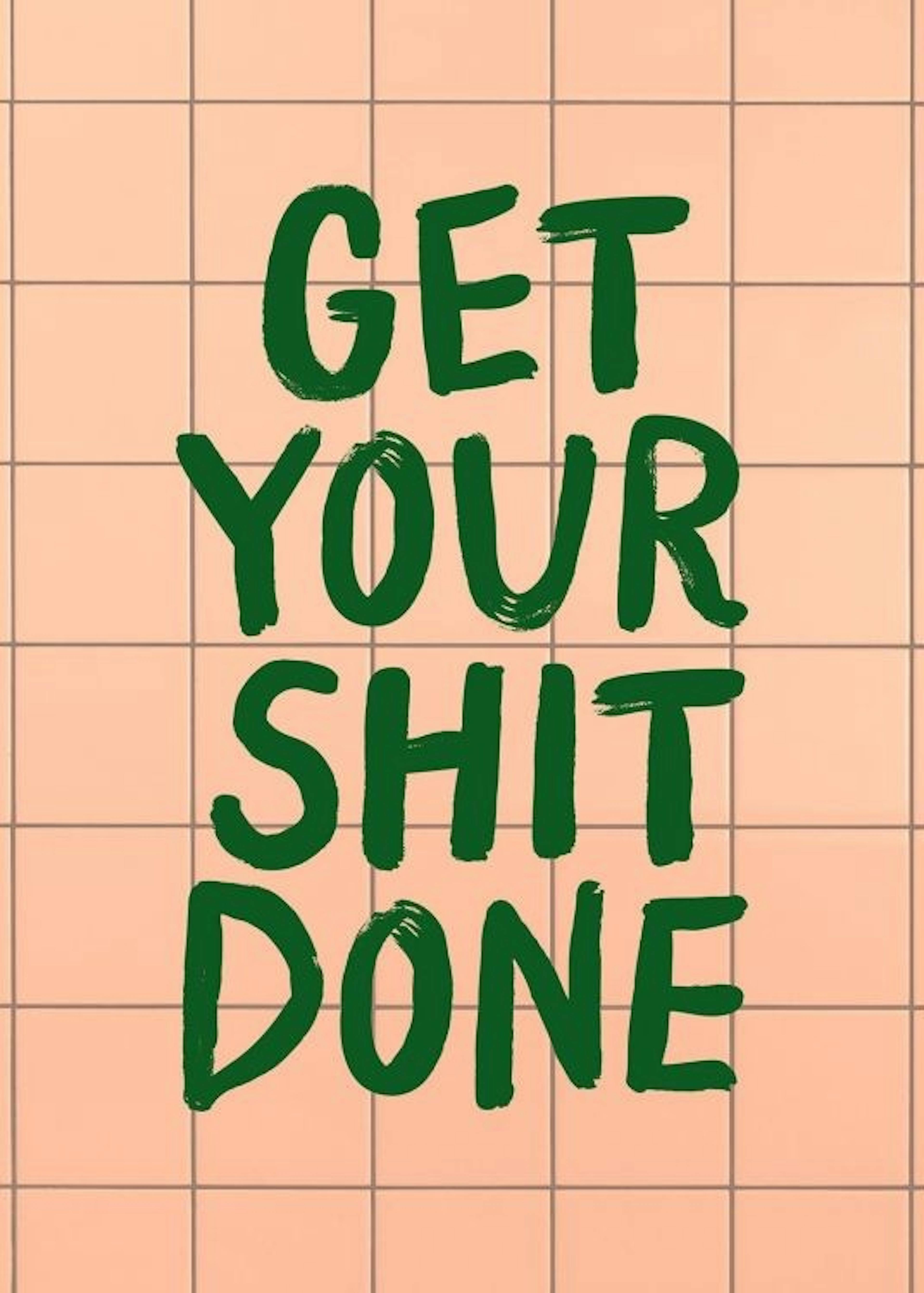 Get Your Shit Done Print