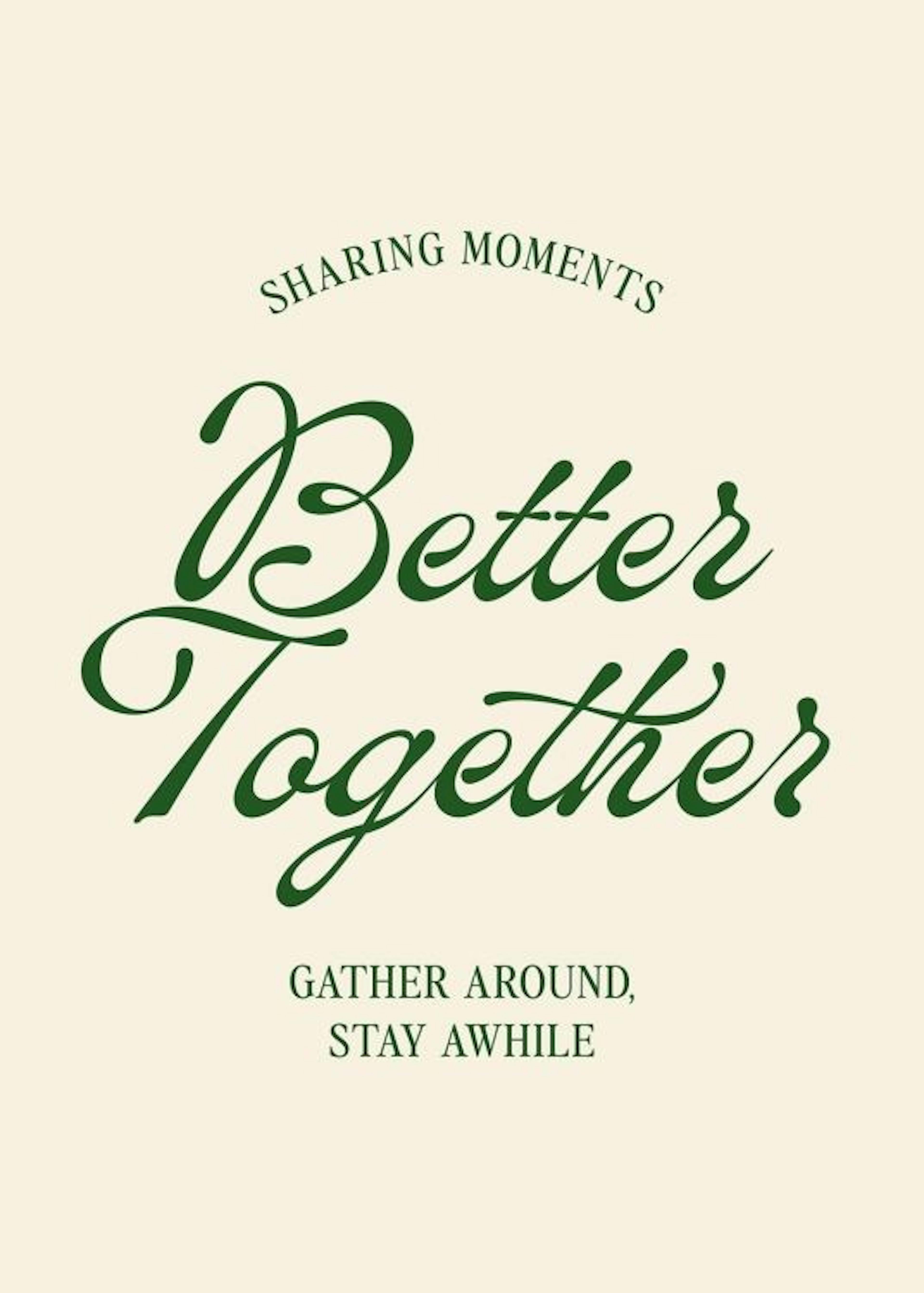 Better Together Juliste 0