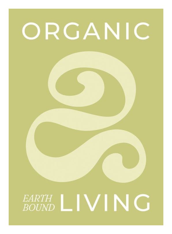 Organic Living Affiche (21x30 cm) - Affiches art graphique