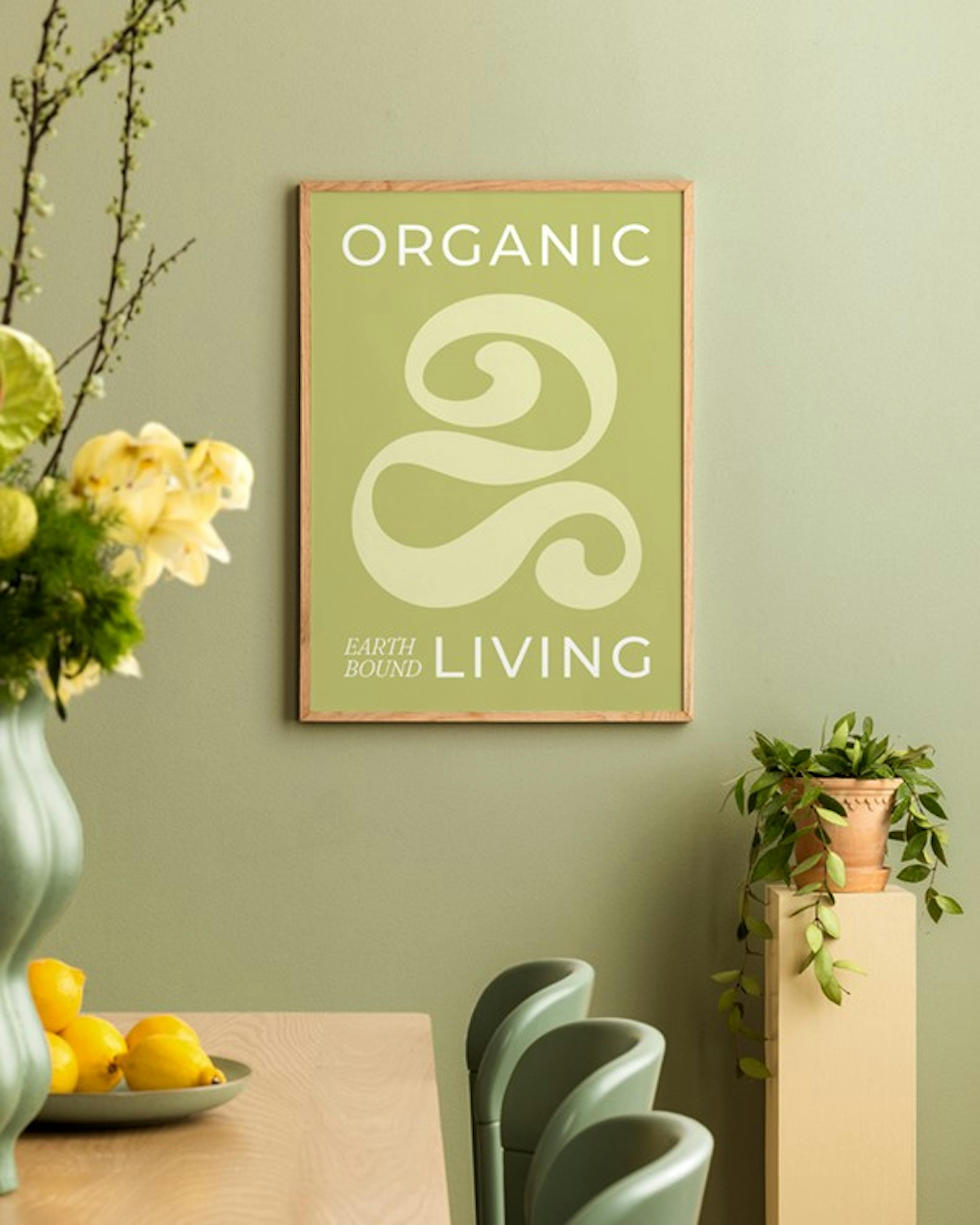 Organic Living Poster