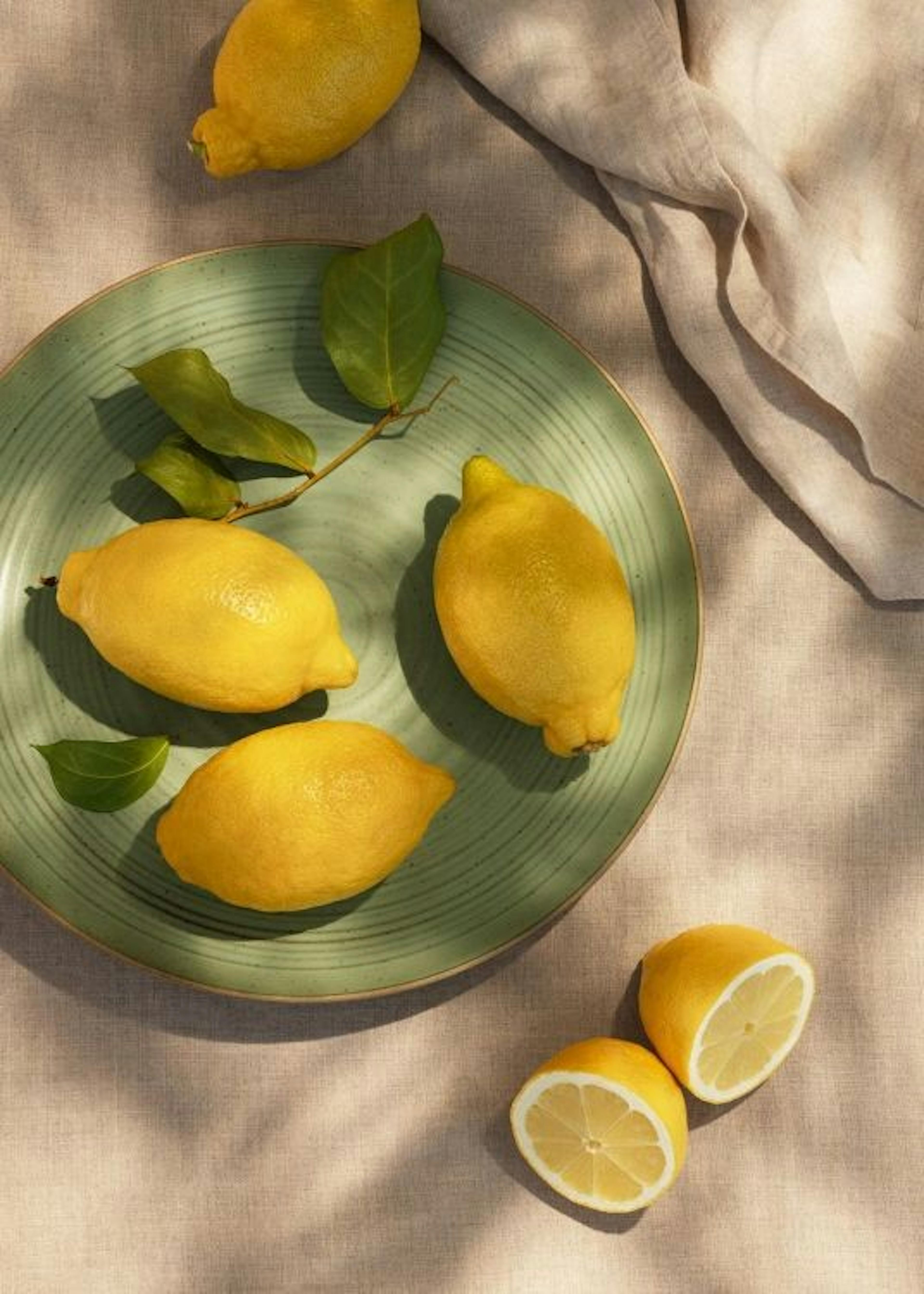 Sun-Ripened Lemons Poster