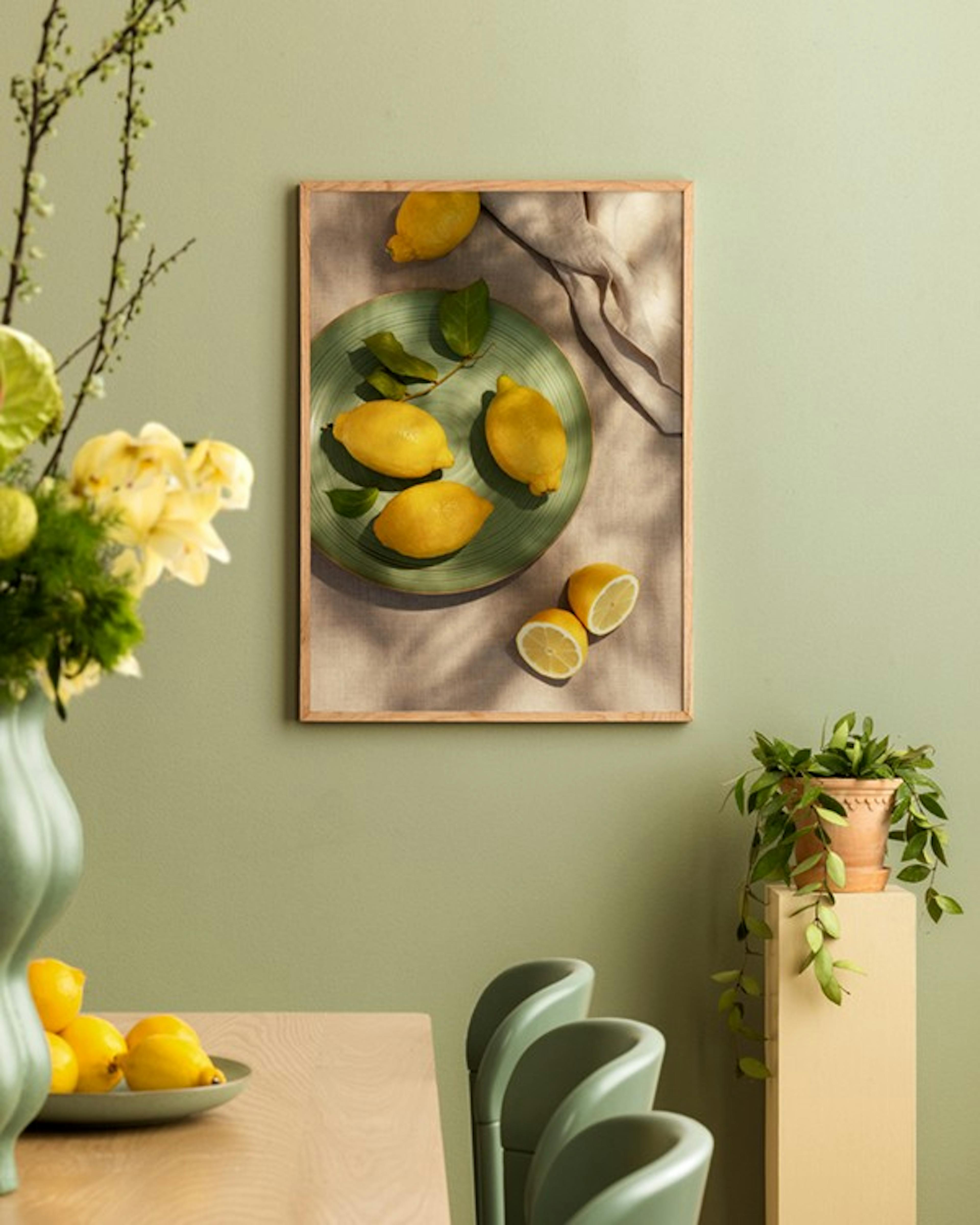 Sun-Ripened Lemons Poster