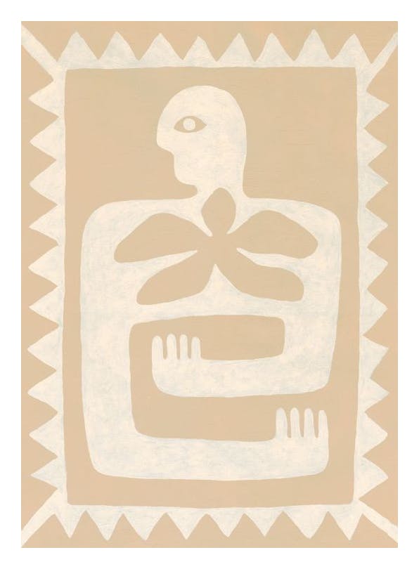 Floral Embrace Print (50x70 cm)