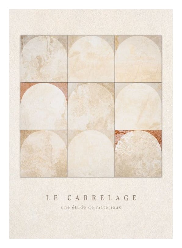 Le Carrelage Poster (30x40 cm)- Arte grafica e poster
