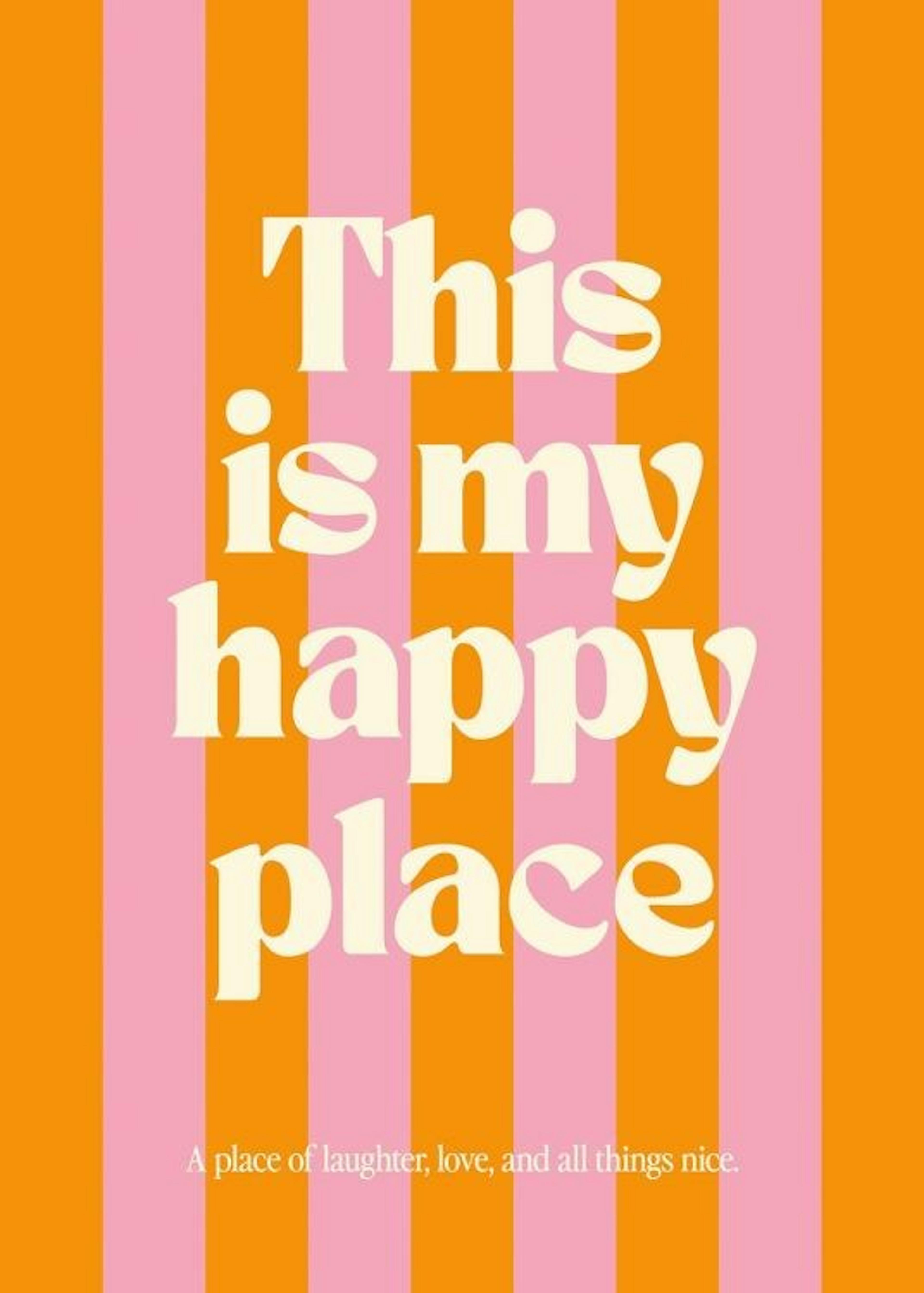 Happy Place Plakat 0