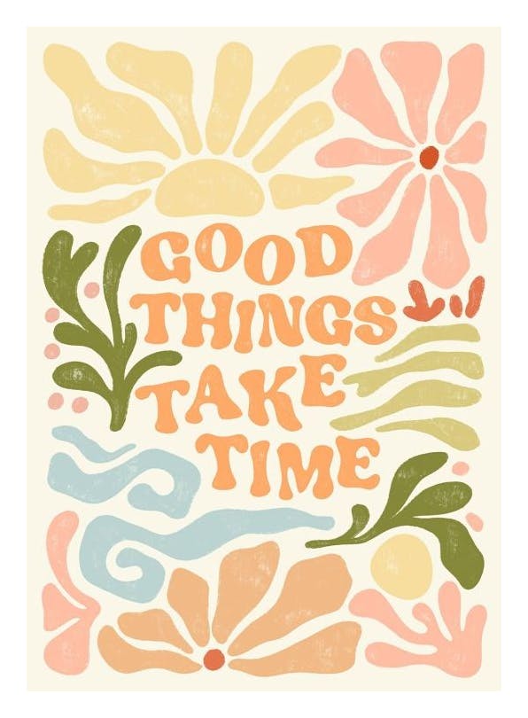 Good Things in Pastel Poster (50x70 cm)