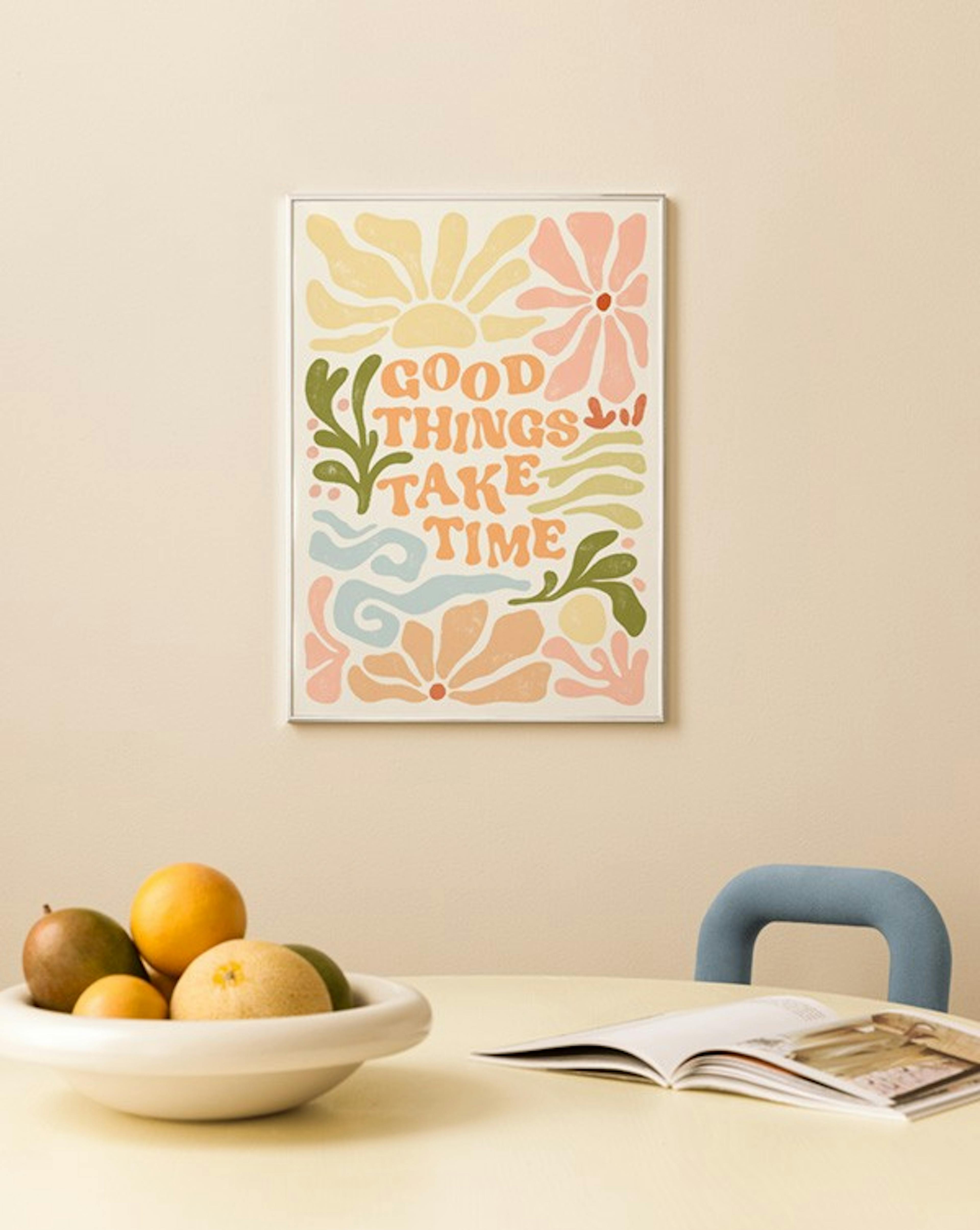 Good Things in Pastel Plakat