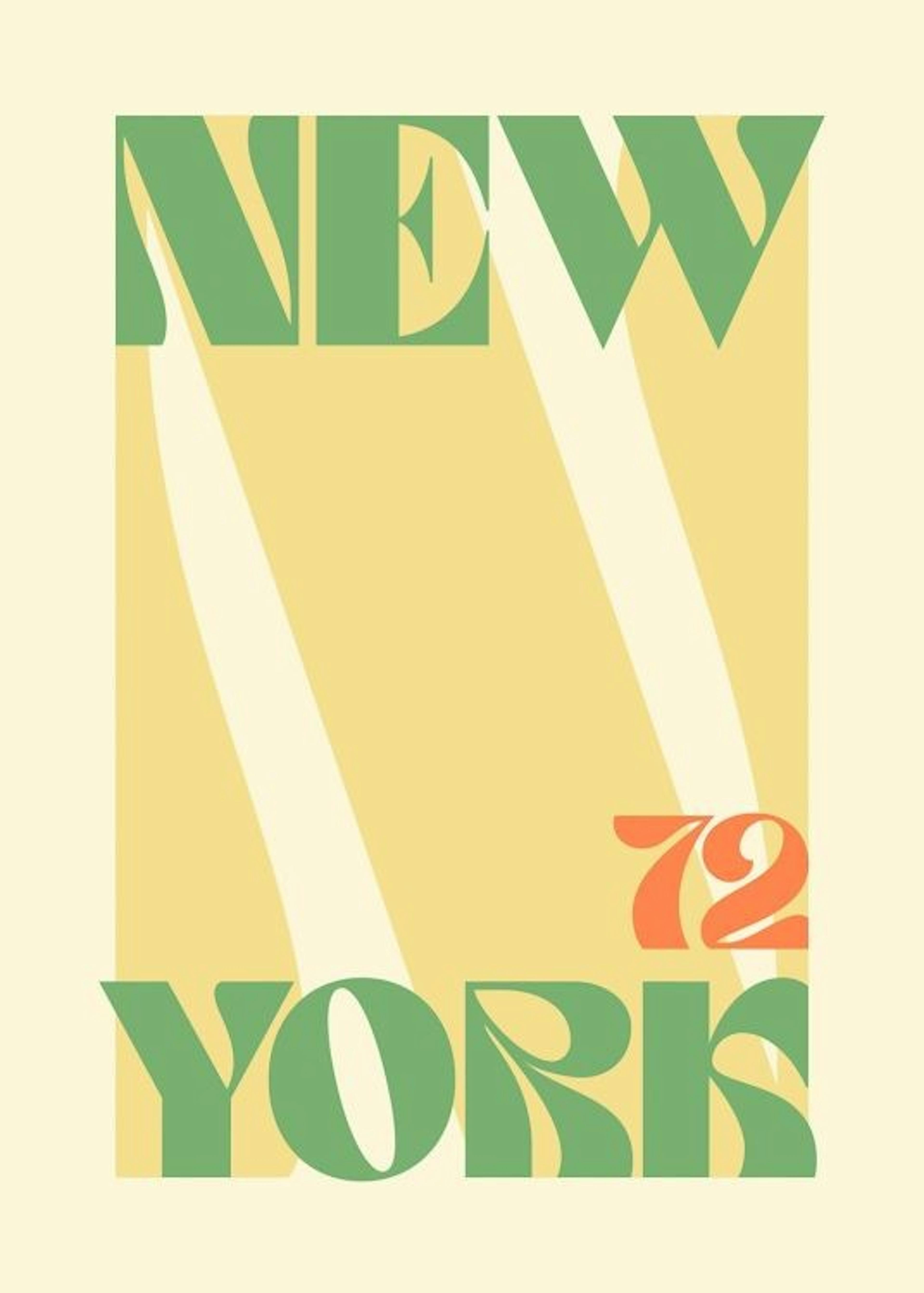 New York Graphic Affiche