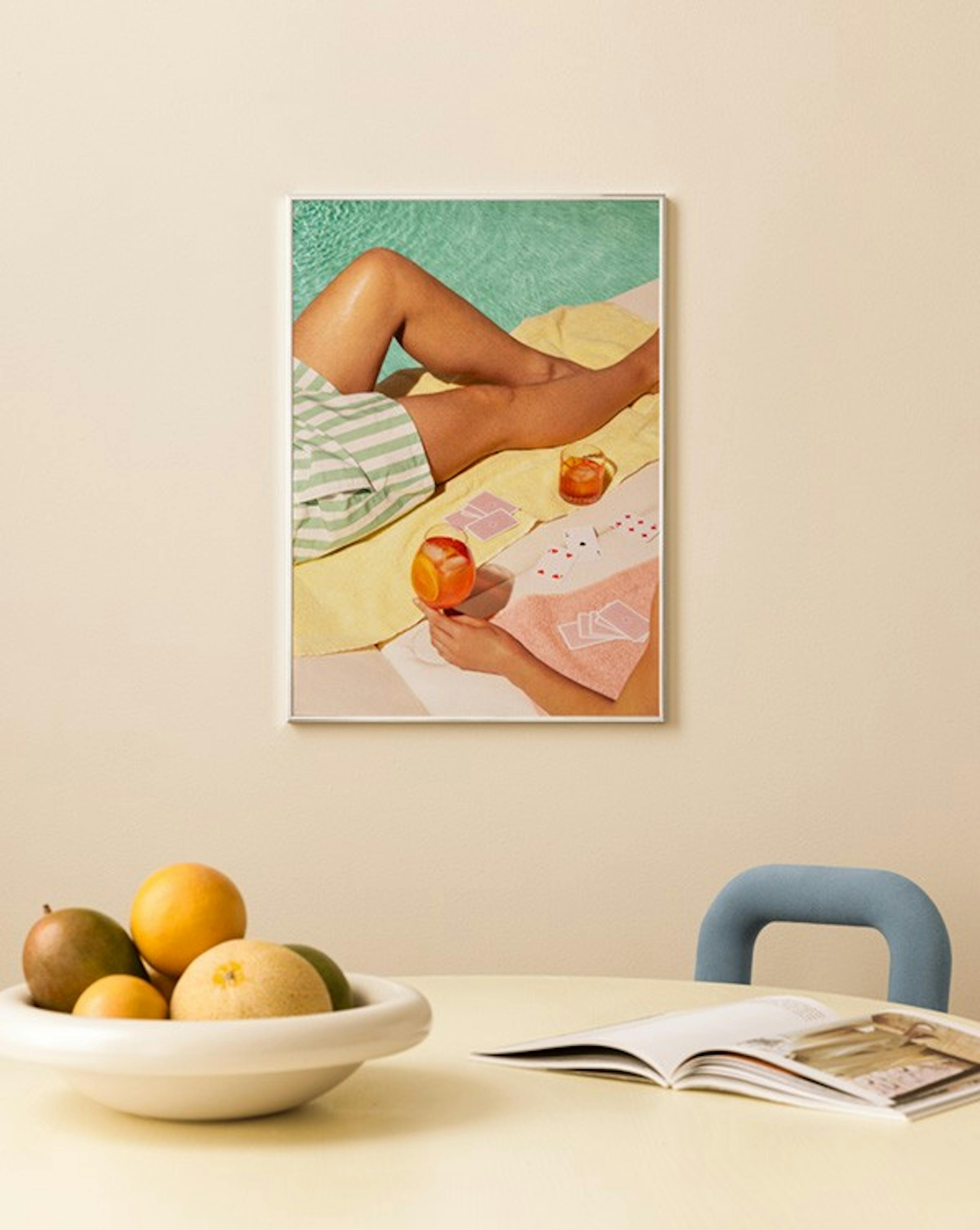 Poolside Play Print