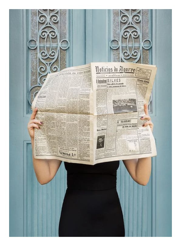 Yesterday News Print (30x40 cm)- Vintage posters