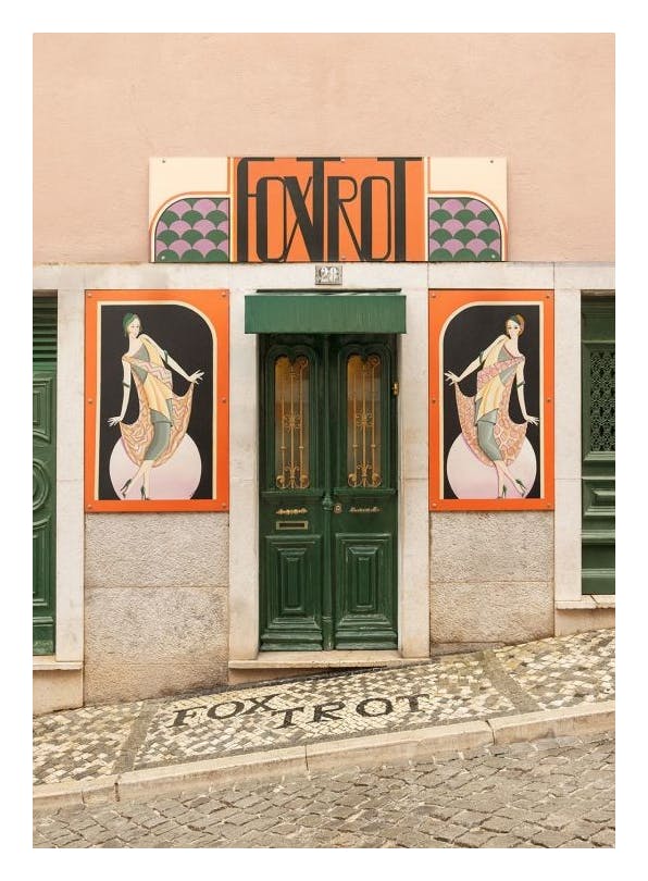 Foxtrot Bar Poster (50x70 cm)