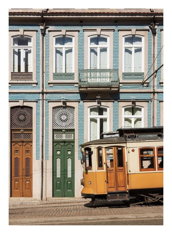 Porto By Tram Plagát (30x40 cm)