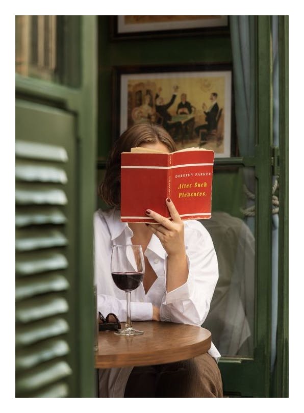 Sip and Read Plakat (40x50 cm)- Plakaty do kuchni