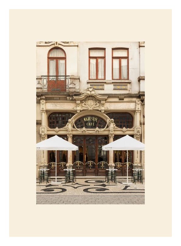Majestic Café Plagát (30x40 cm)