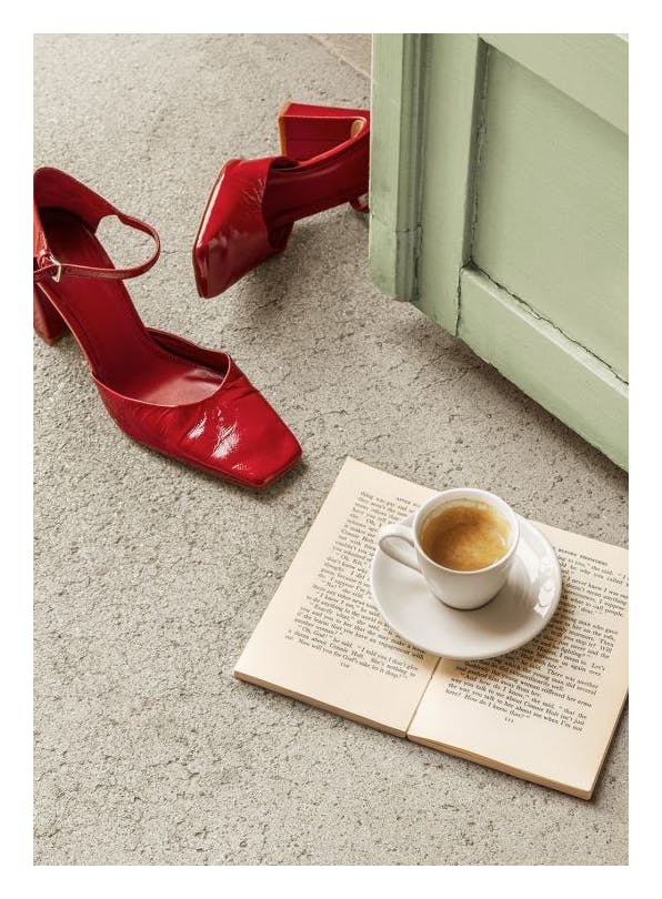 Prints - Espresso and Heels Print (50x70 cm) - Tea and coffee posters