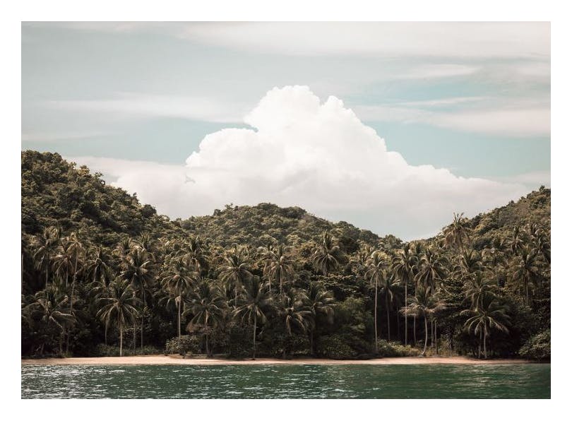 Untouched by Time Affiche (30x40 cm) - Tableaux de plages
