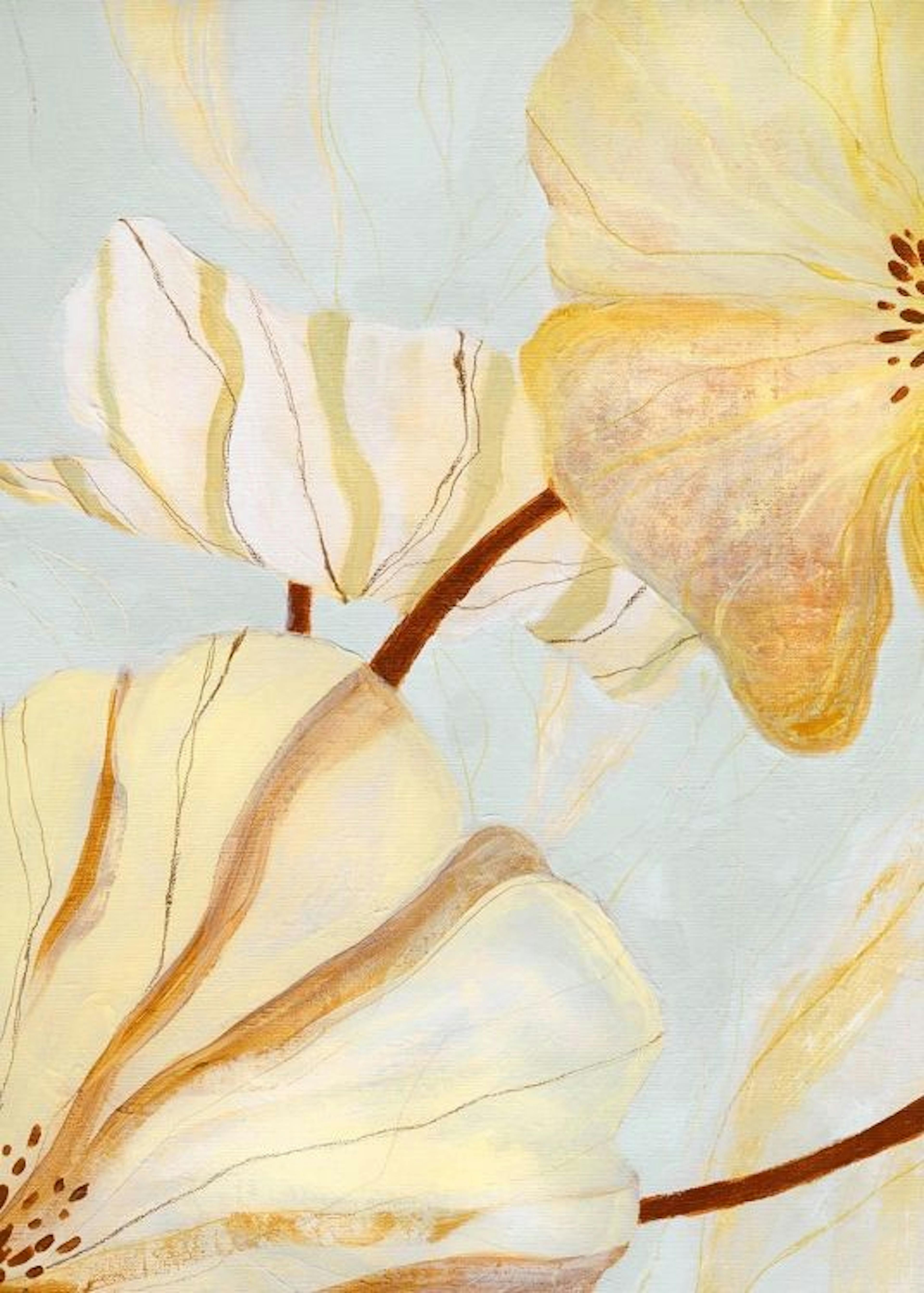 Abstract Blossoms Poster 0
