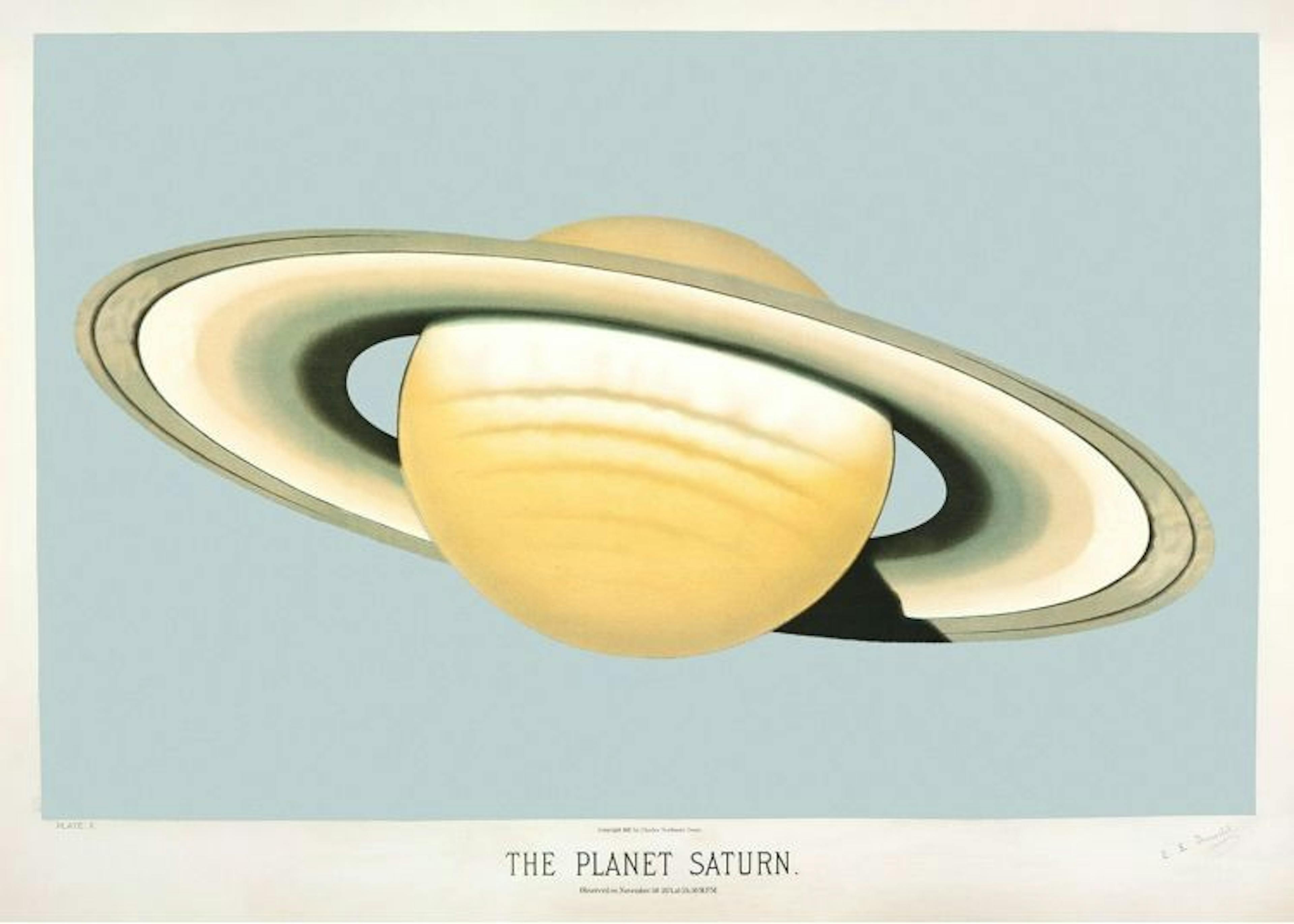 The Planet Saturn Poster 0