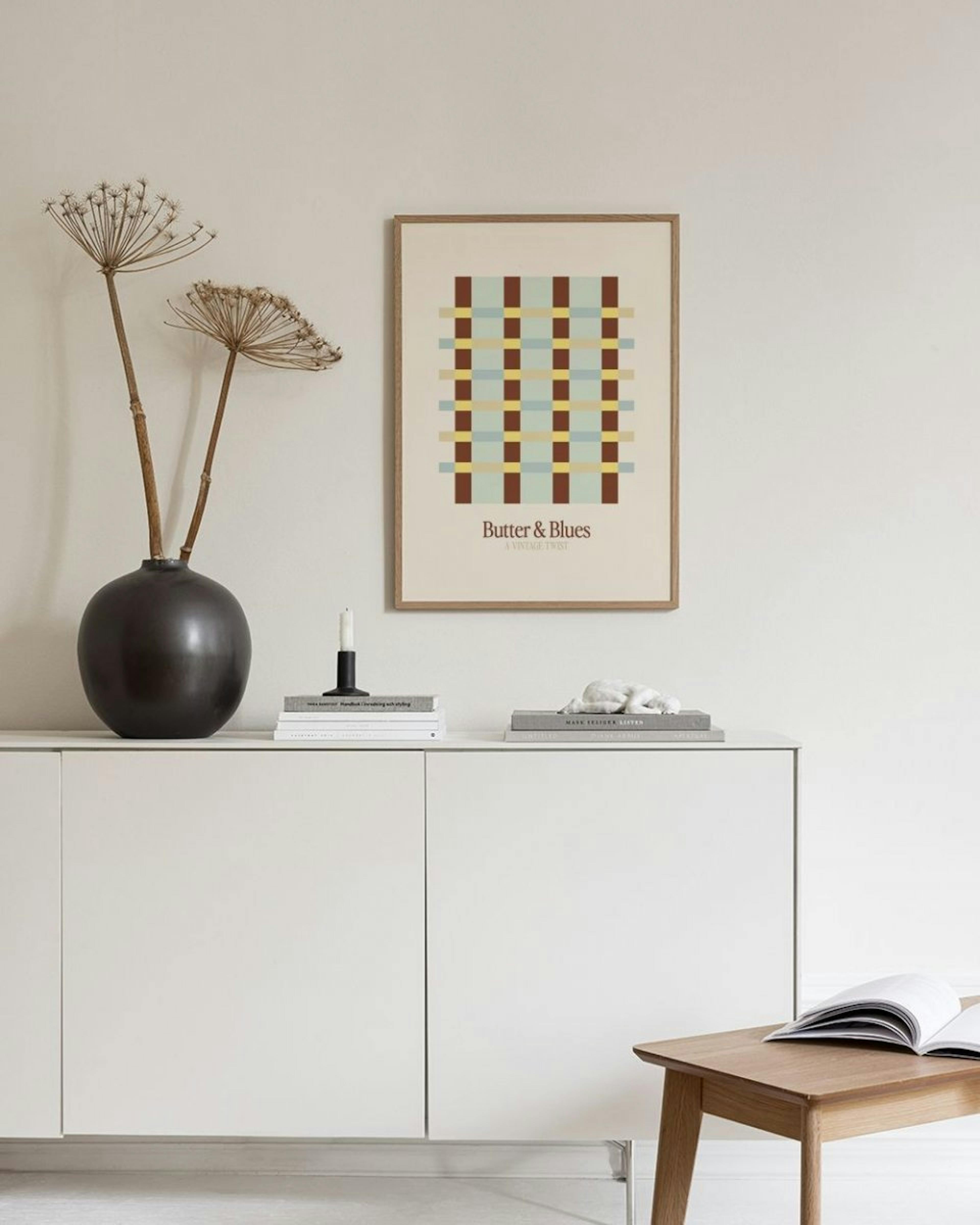 Butter and Blues Juliste