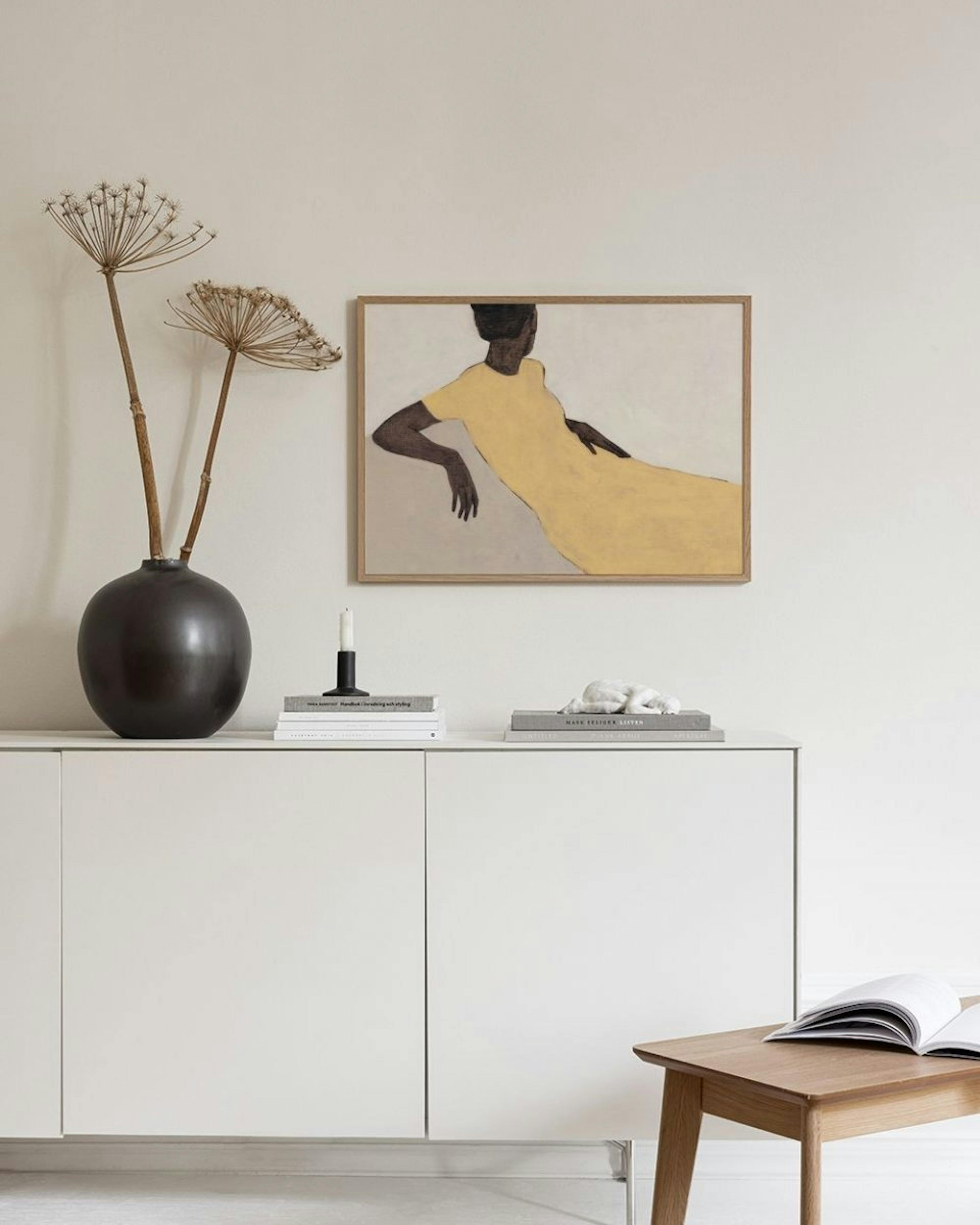 Yellow Dress Poster