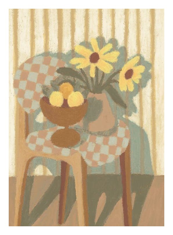 Crowded Chair Plakat (50x70 cm)- Obrazy