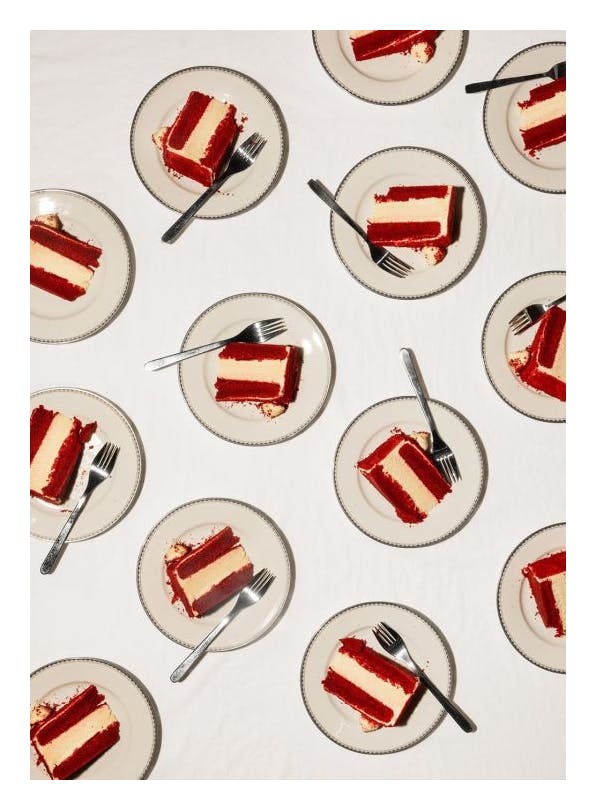 Red Velvet Cake Plakat (50x70 cm) - Plakater > Kjøkkenplakater