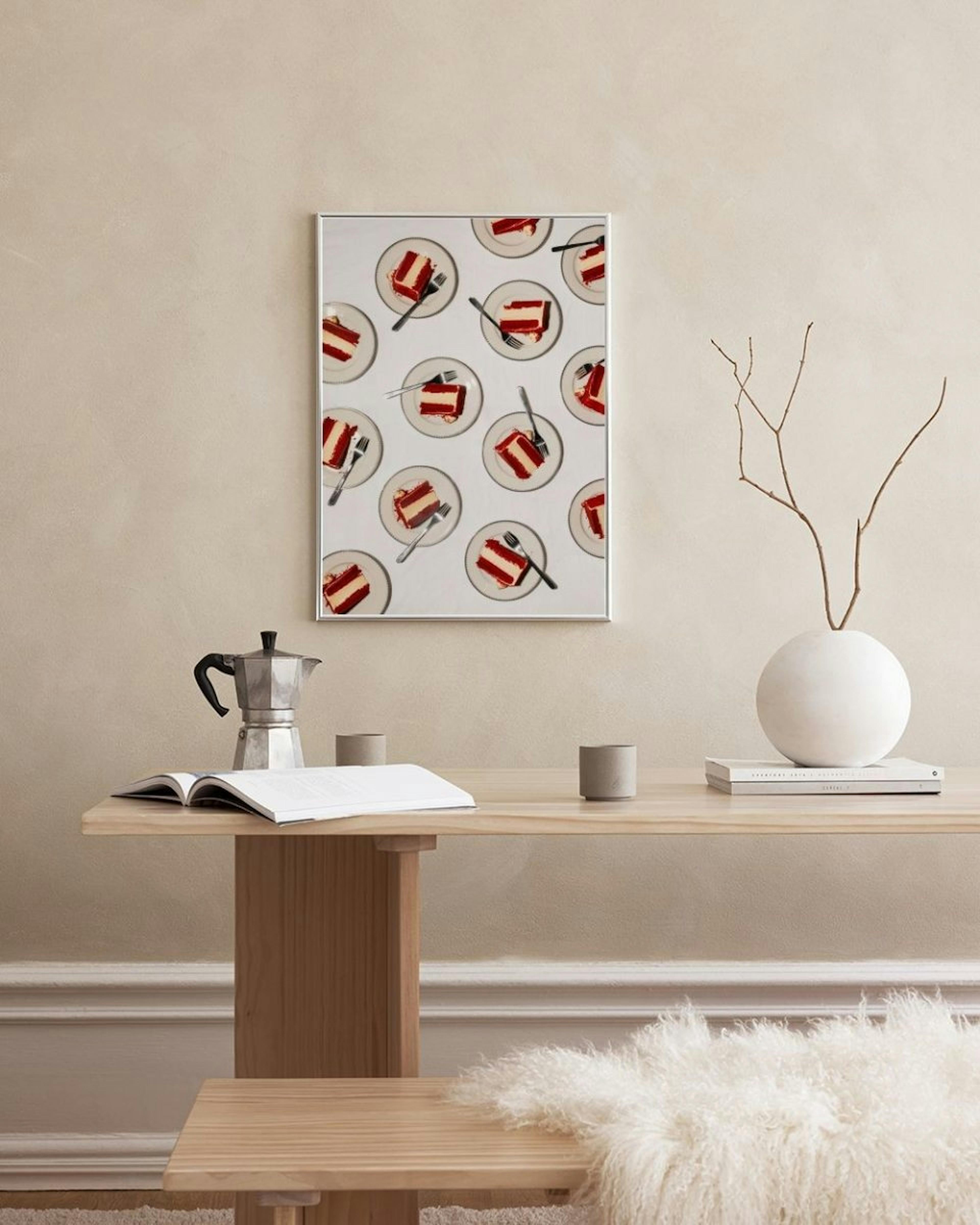 Red Velvet Cake Poster