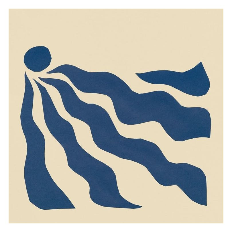 Cutout Sunset Plakat (50x50 cm)- Sztuka