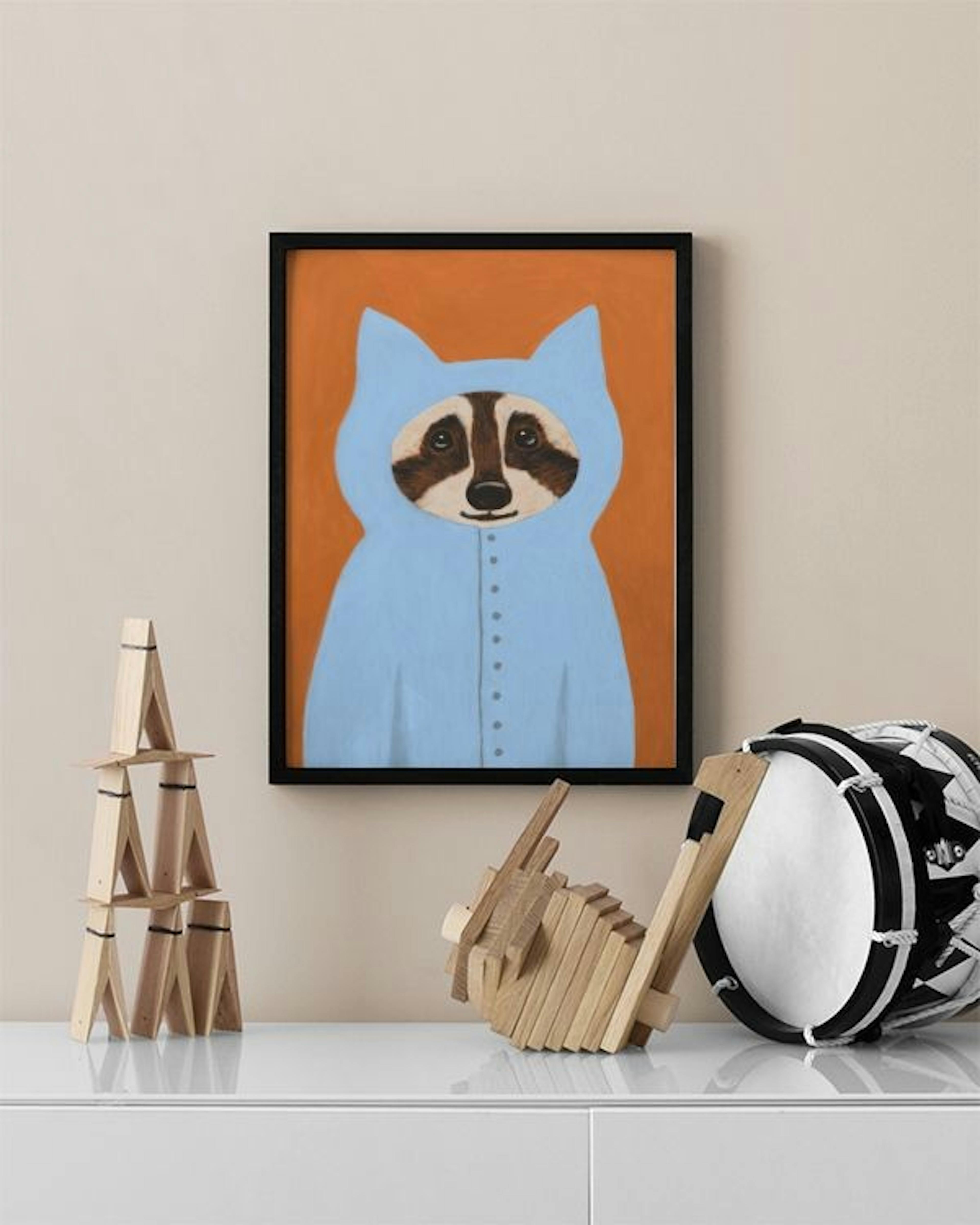 Racoon Print