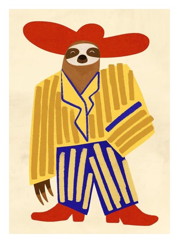 The Slow and the Stylish Poster (21x30 cm)