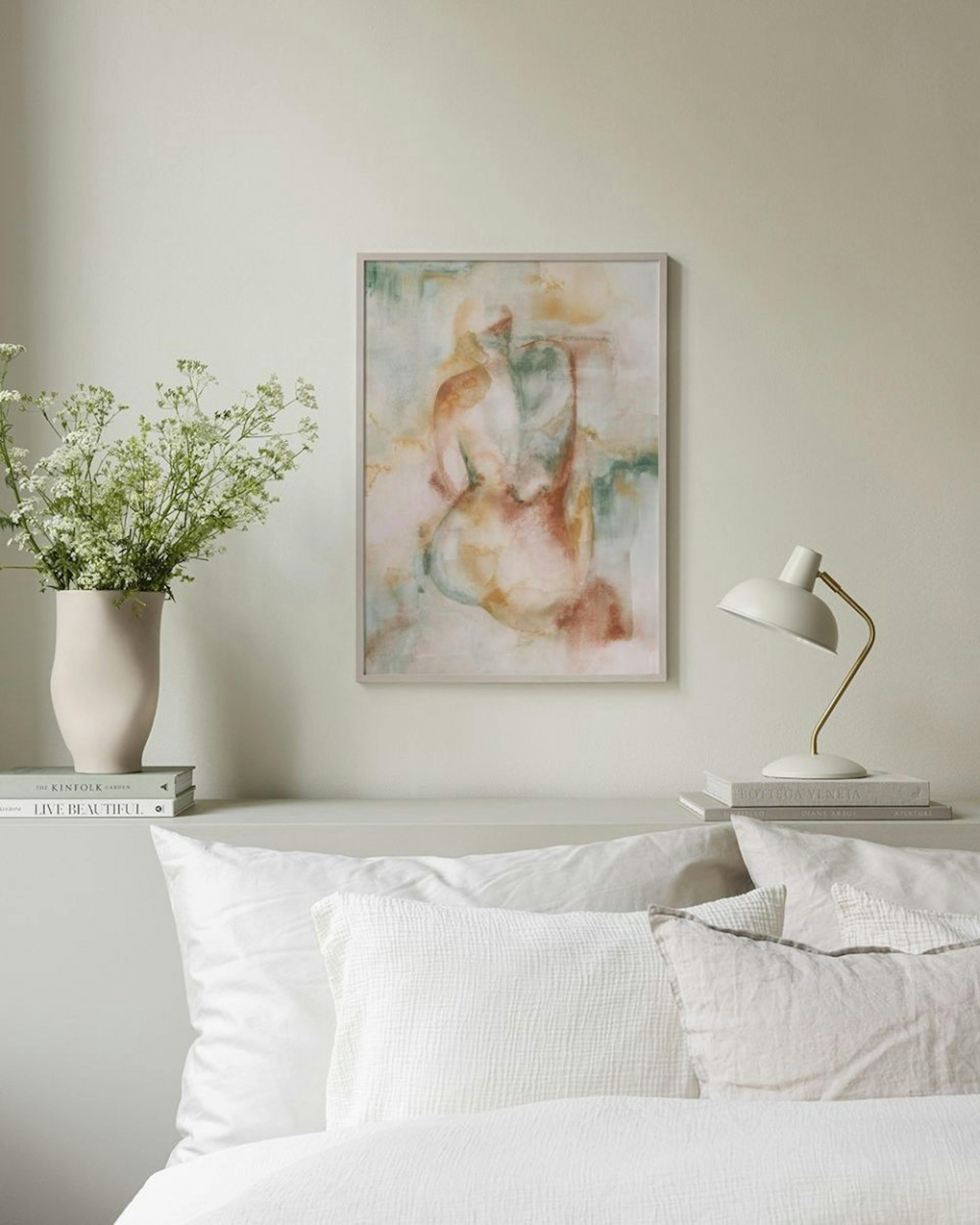 Soft Contours Poster