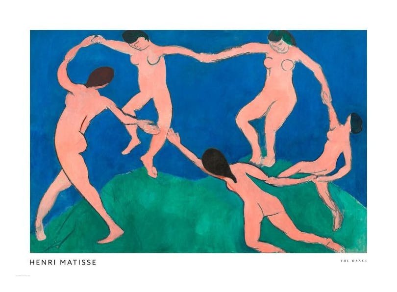 Matisse - The Dance Poster (50x70 cm)- Matisse poster