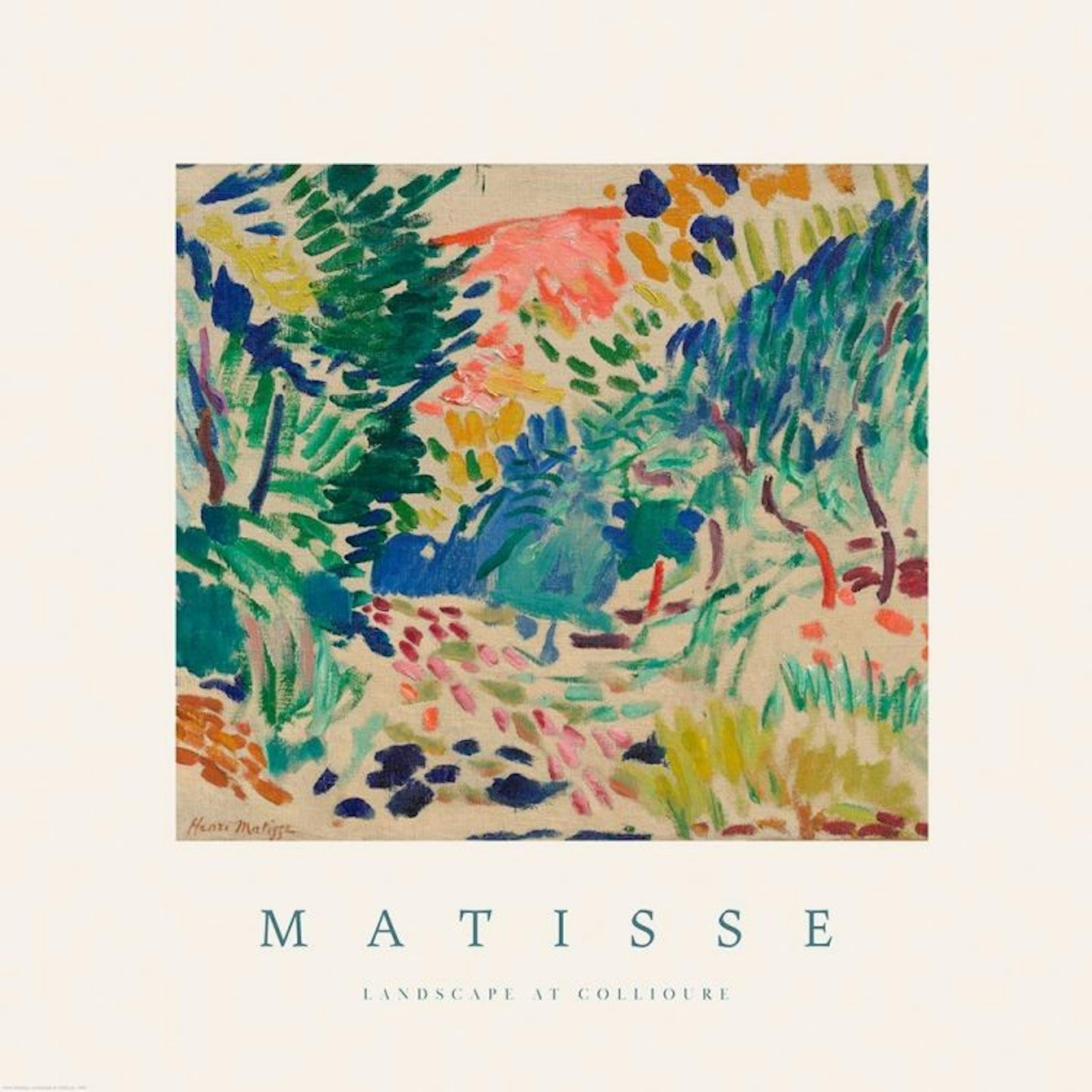 Matisse - Landscape at Collioure Plakat 0