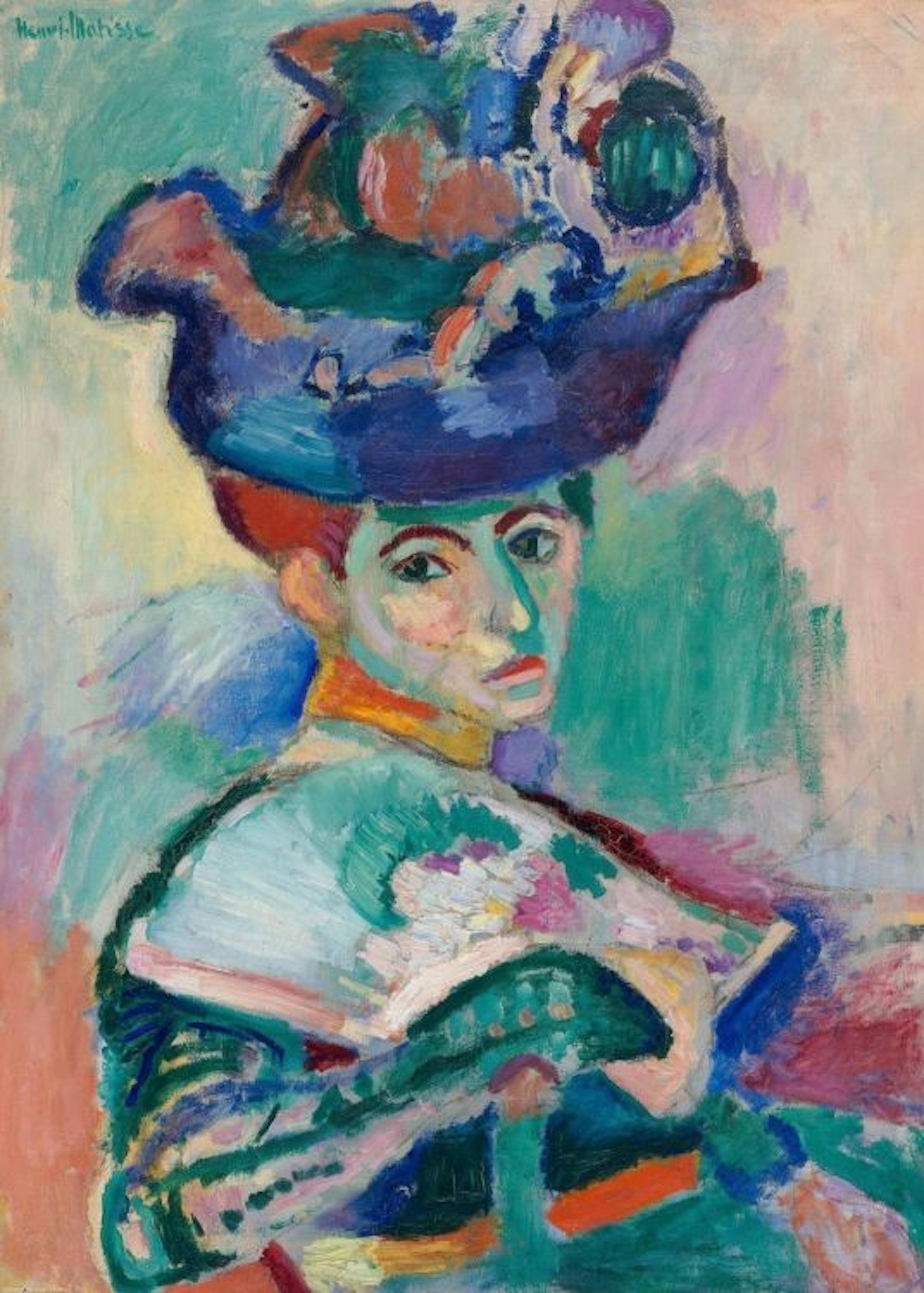 Matisse - Woman with a Hat Plakat 0